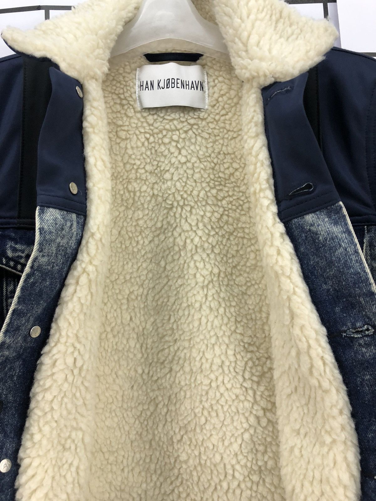 Han Kjobenhavn Denim Sherpa Jacket Size US M / EU 48-50 / 2 - 6 Thumbnail