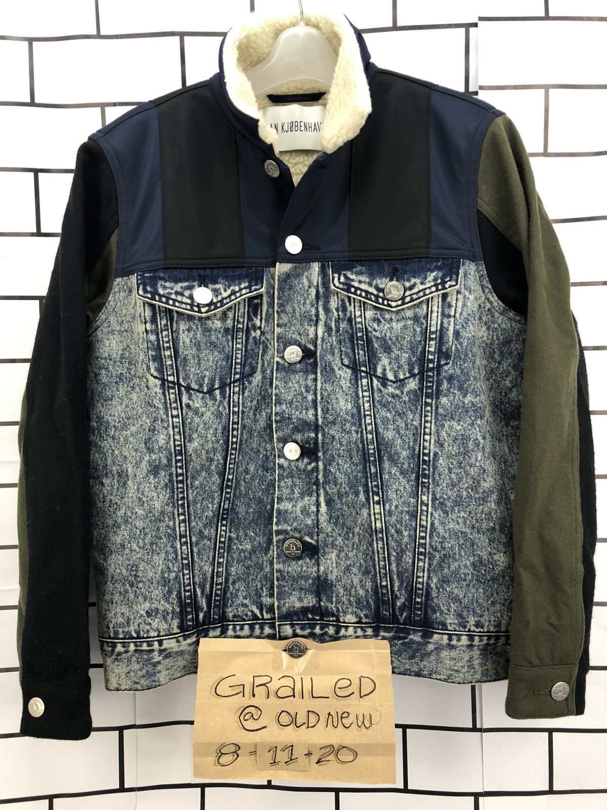 Han Kjobenhavn Denim Sherpa Jacket Size US M / EU 48-50 / 2 - 1 Thumbnail