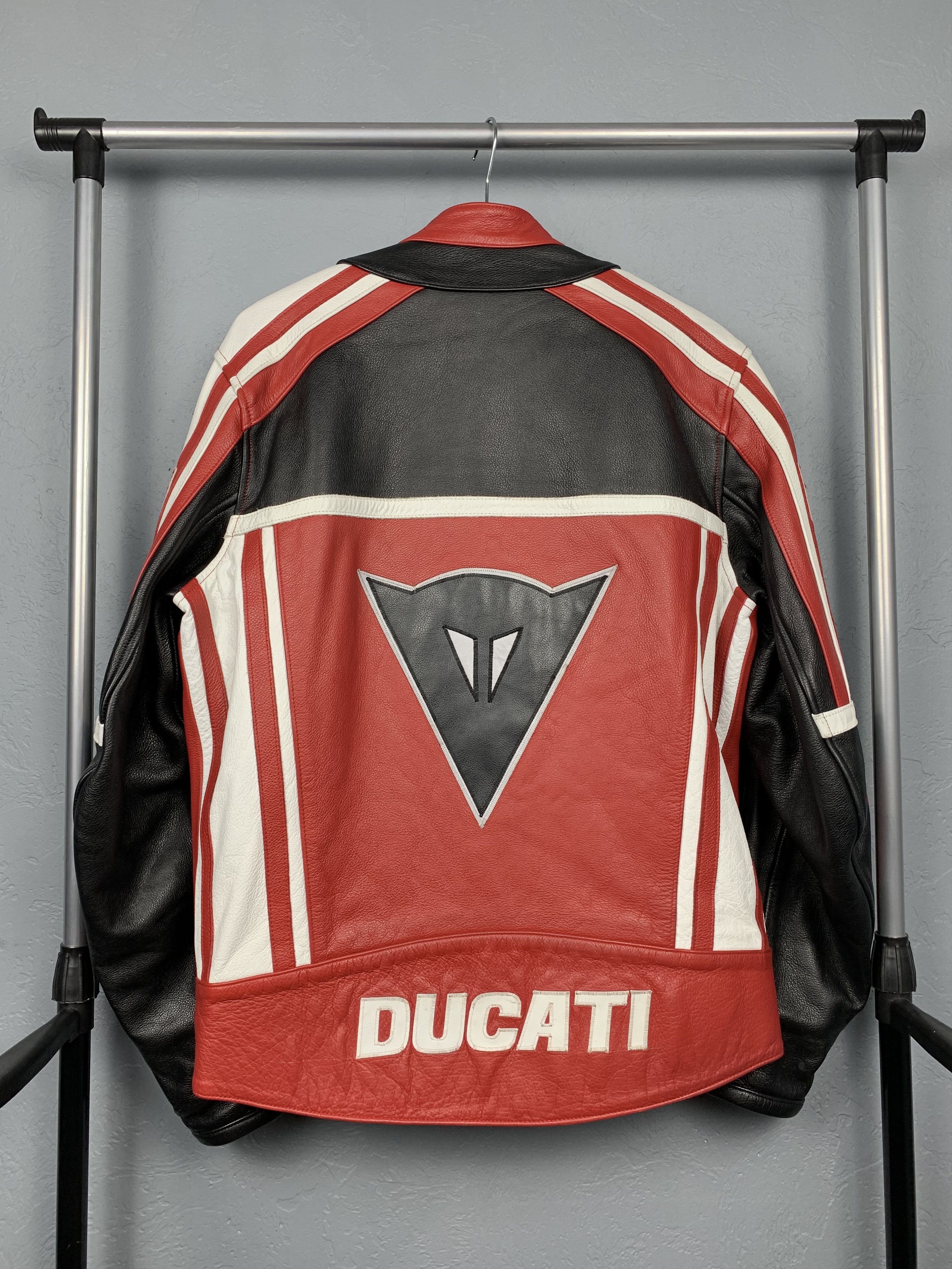 Ducati Ducati Corse Mens Moto Leather Jacket Size US L / EU 52-54 / 3 - 8 Thumbnail