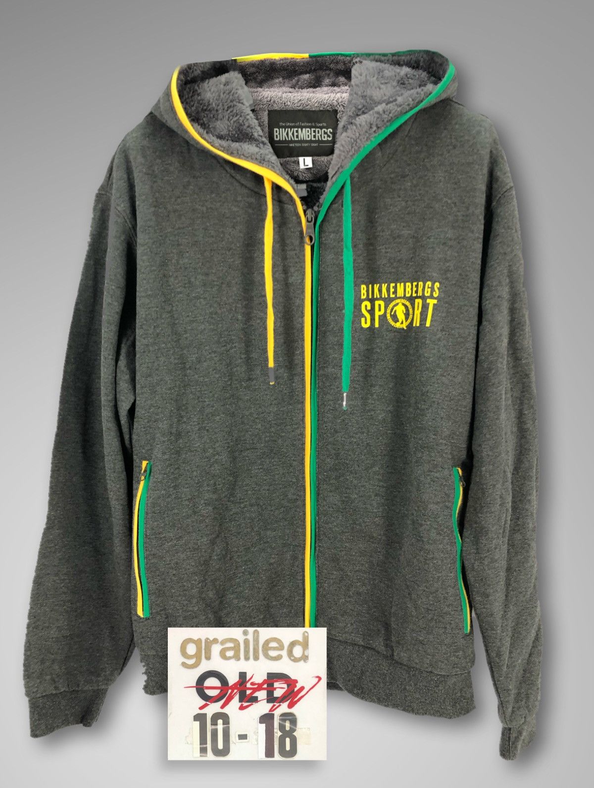 Dirk Bikkembergs Dirk Bikkembergs Sport Hoody Size US L / EU 52-54 / 3 - 1 Thumbnail