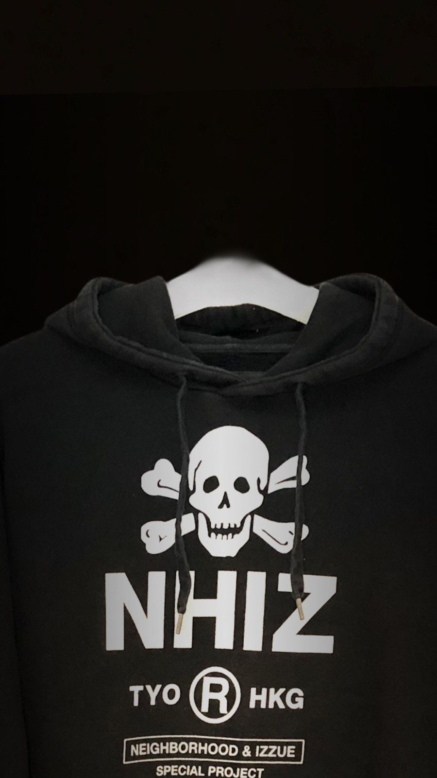 Neighborhood × izzue NHIZ Skull Logo Hoodie Size US S / EU 44-46 / 1 - 2 Thumbnail