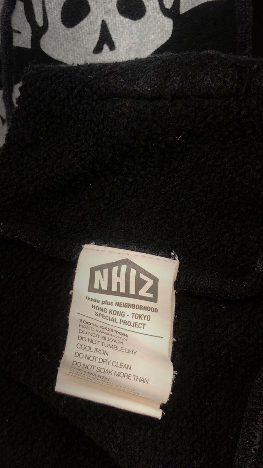 Neighborhood × izzue NHIZ Skull Logo Hoodie Size US S / EU 44-46 / 1 - 4 Thumbnail