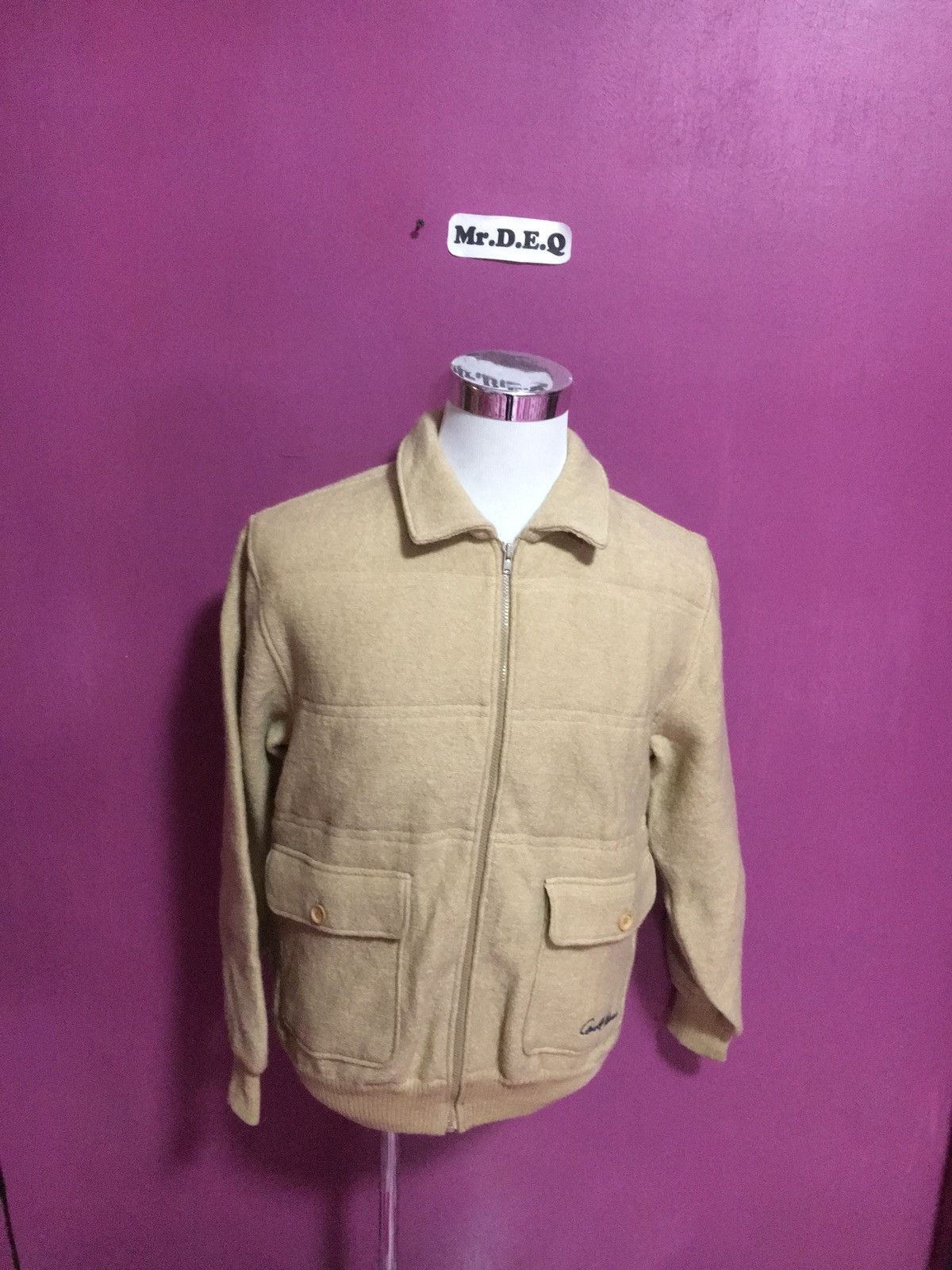 Japanese Brand Anold Palmer Jaket Wool Size US L / EU 52-54 / 3 - 1 Thumbnail
