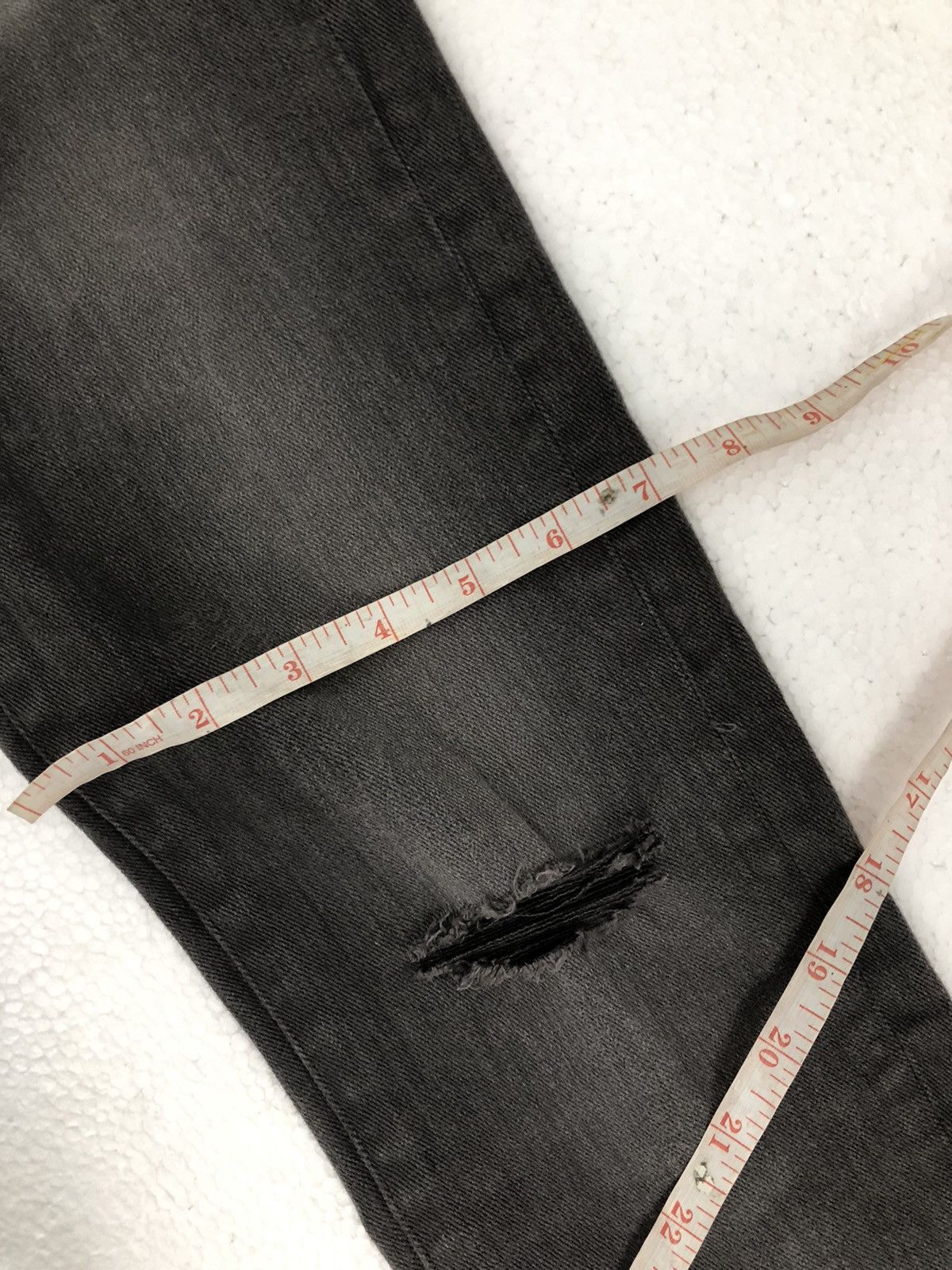 Undercover 15SS Stretch Ripped Knee Zipper Pants 04503-1 Size US 32 / EU 48 - 13 Thumbnail