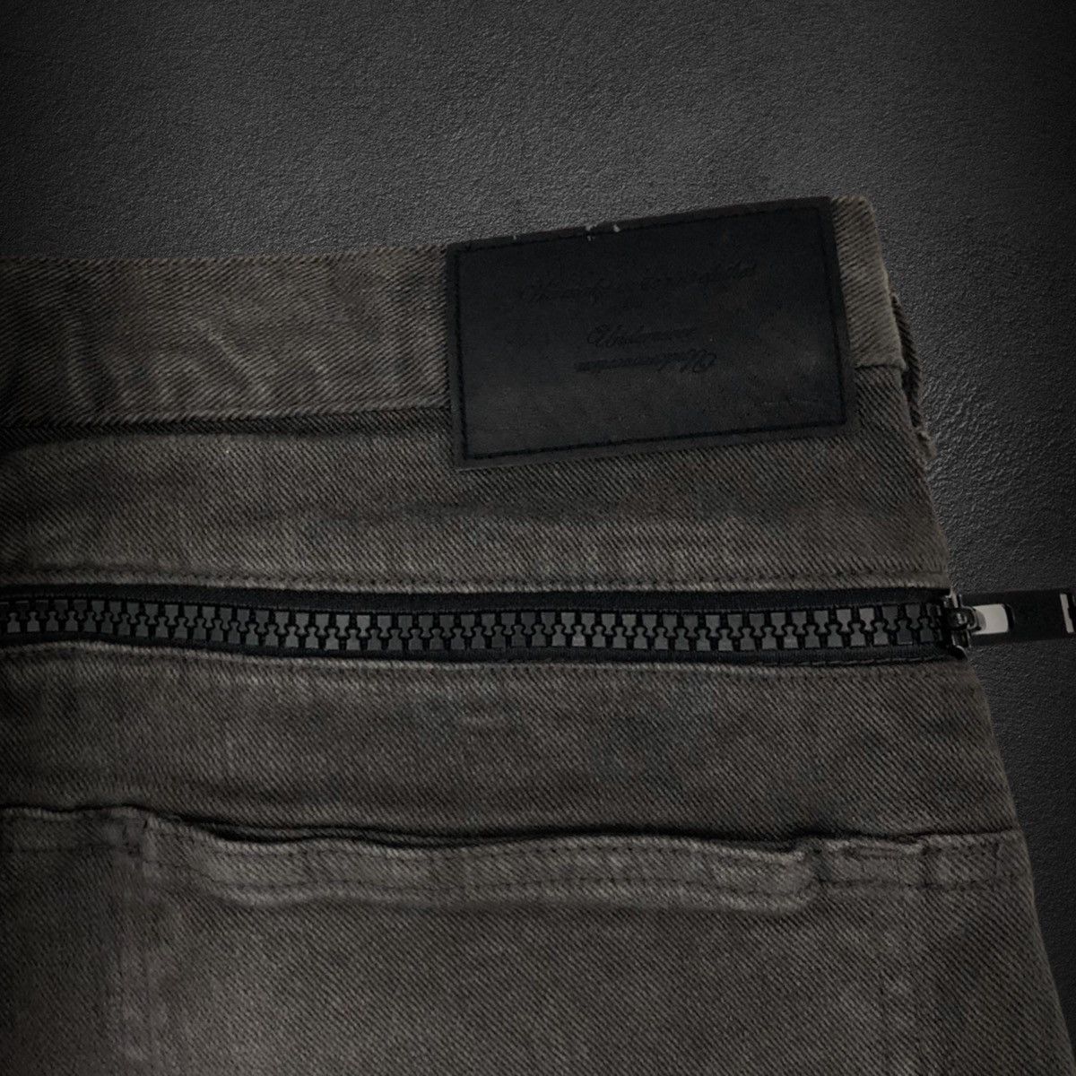 Undercover 15SS Stretch Ripped Knee Zipper Pants 04503-1 Size US 32 / EU 48 - 7 Thumbnail