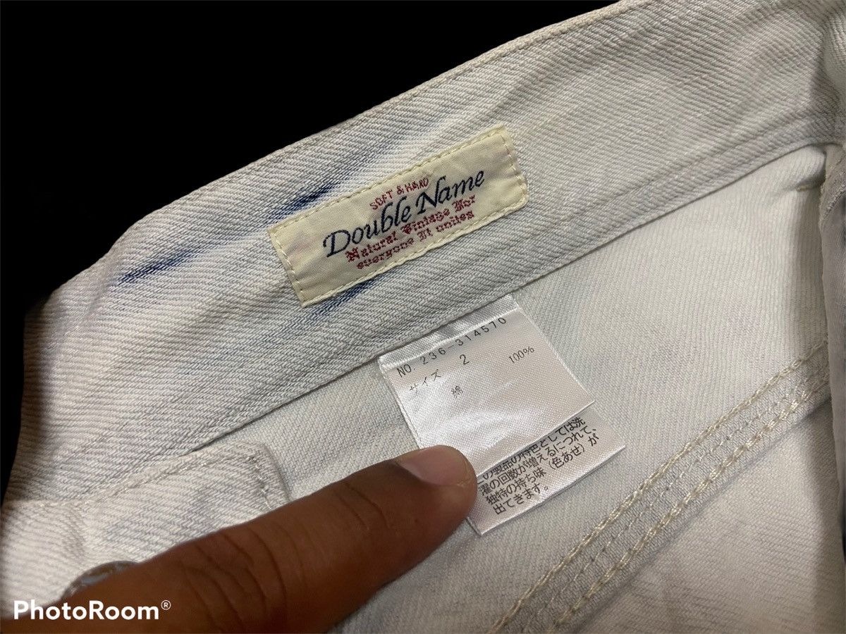 Japanese Brand Japanese Double Name Distressed Utility Cargo Denim Pants Size US 33 - 7 Thumbnail