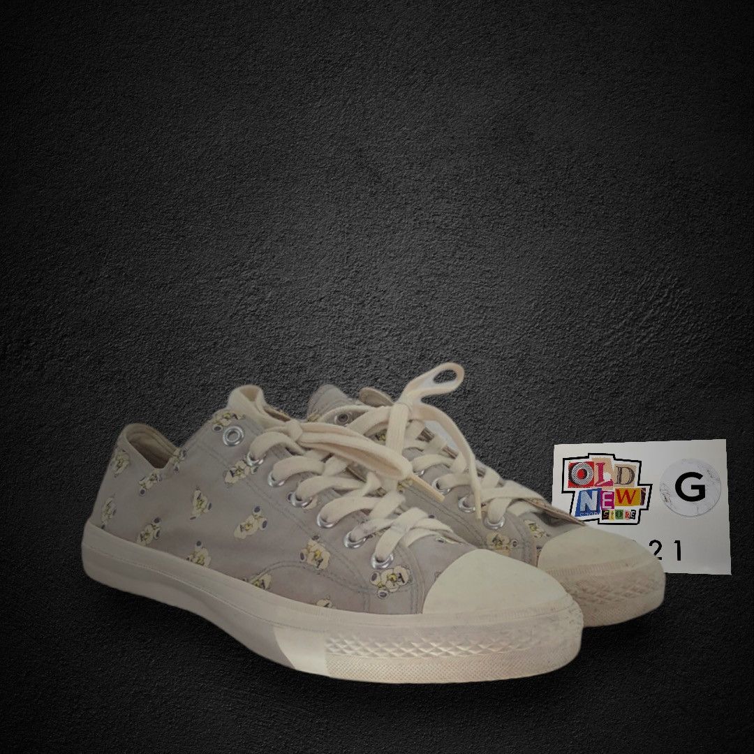 Undercover ‘Mad Bear’ Vulcanized Low Top Sneakers - C6F07 Size US 10.5 / EU 43-44 - 1 Thumbnail