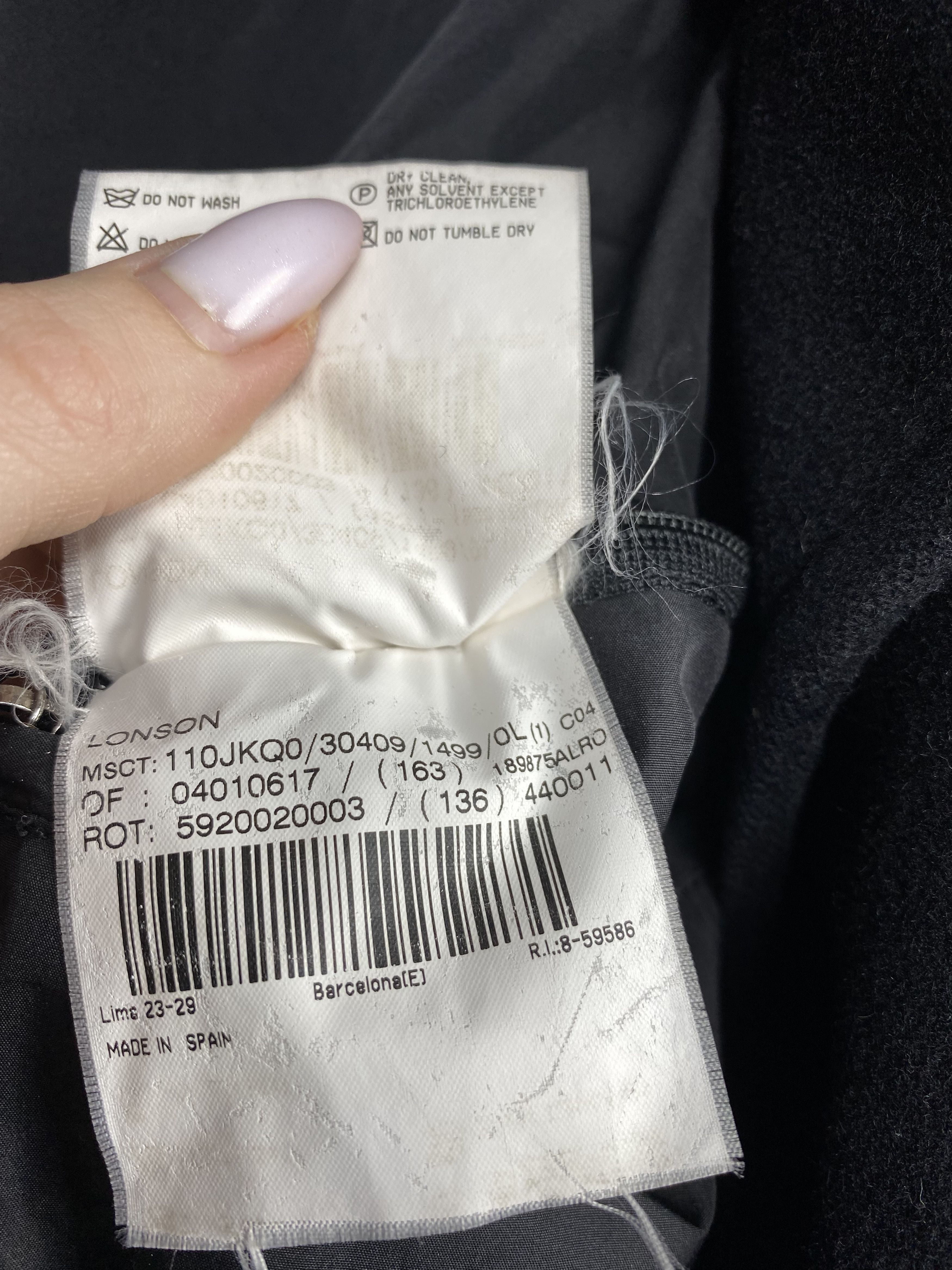 Burberry Burberry London Vintage Mens Double Breasted Wool Coat Size US L / EU 52-54 / 3 - 8 Thumbnail