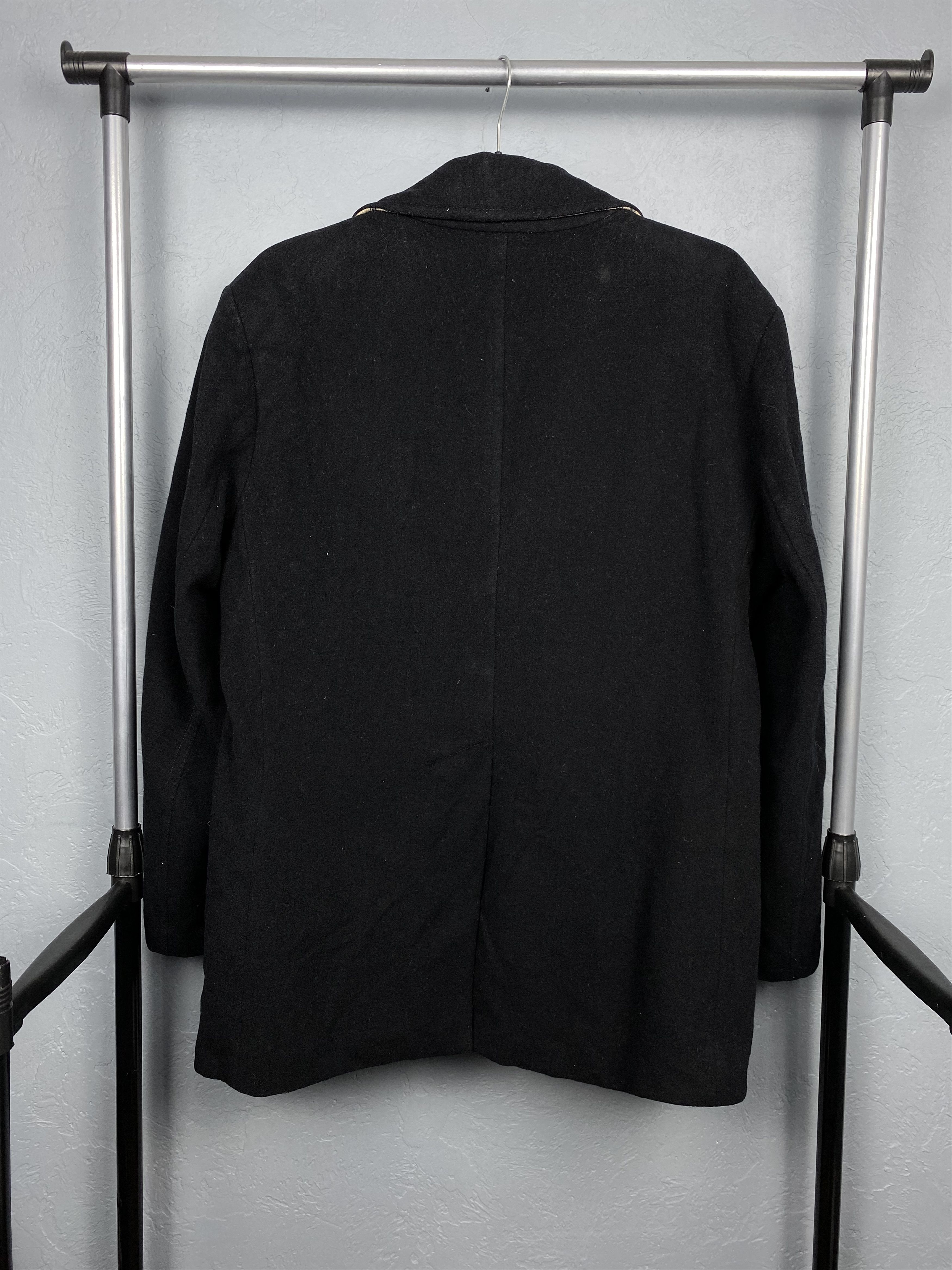 Burberry Burberry London Vintage Mens Double Breasted Wool Coat Size US L / EU 52-54 / 3 - 9 Thumbnail