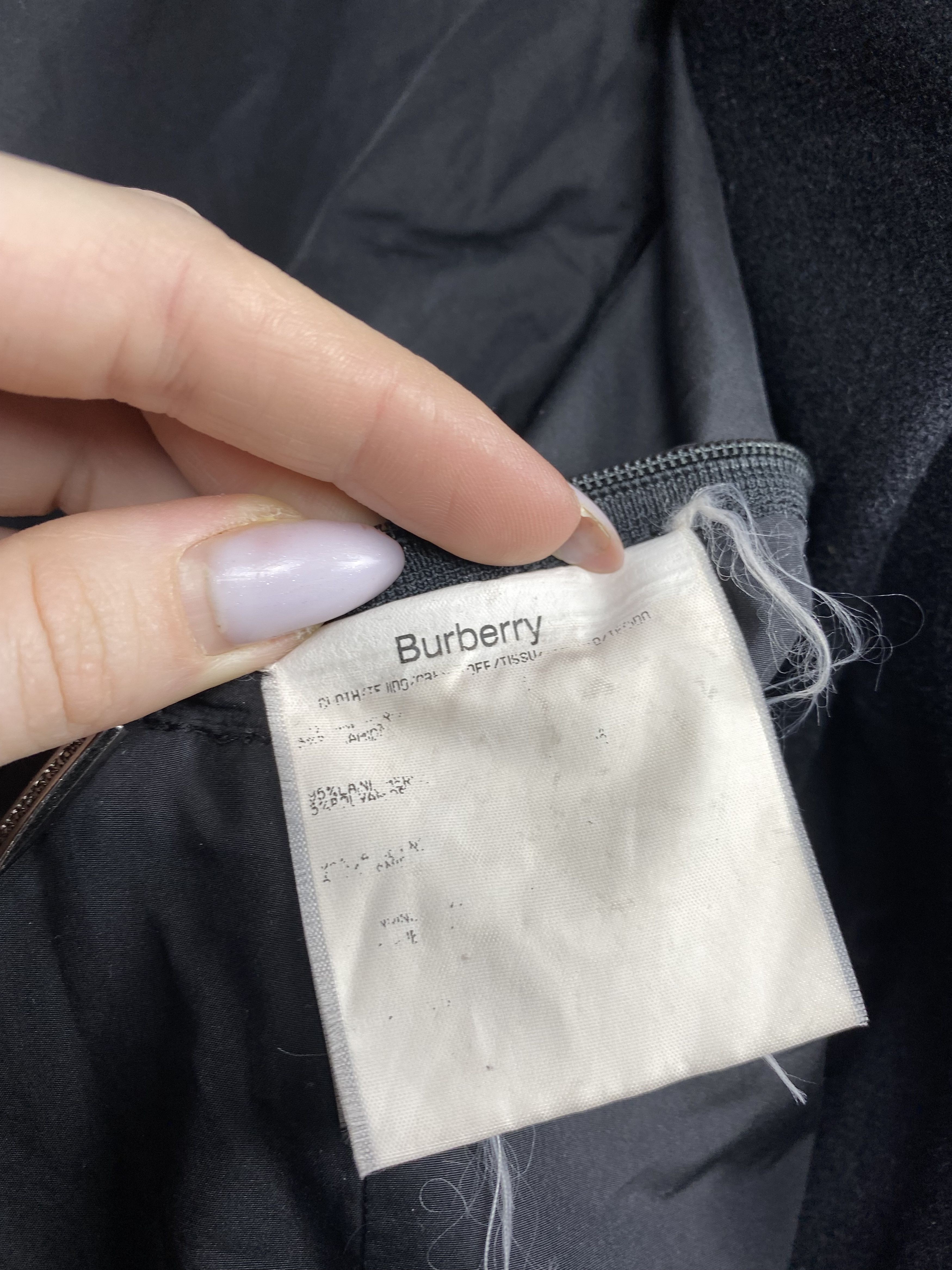 Burberry Burberry London Vintage Mens Double Breasted Wool Coat Size US L / EU 52-54 / 3 - 7 Thumbnail