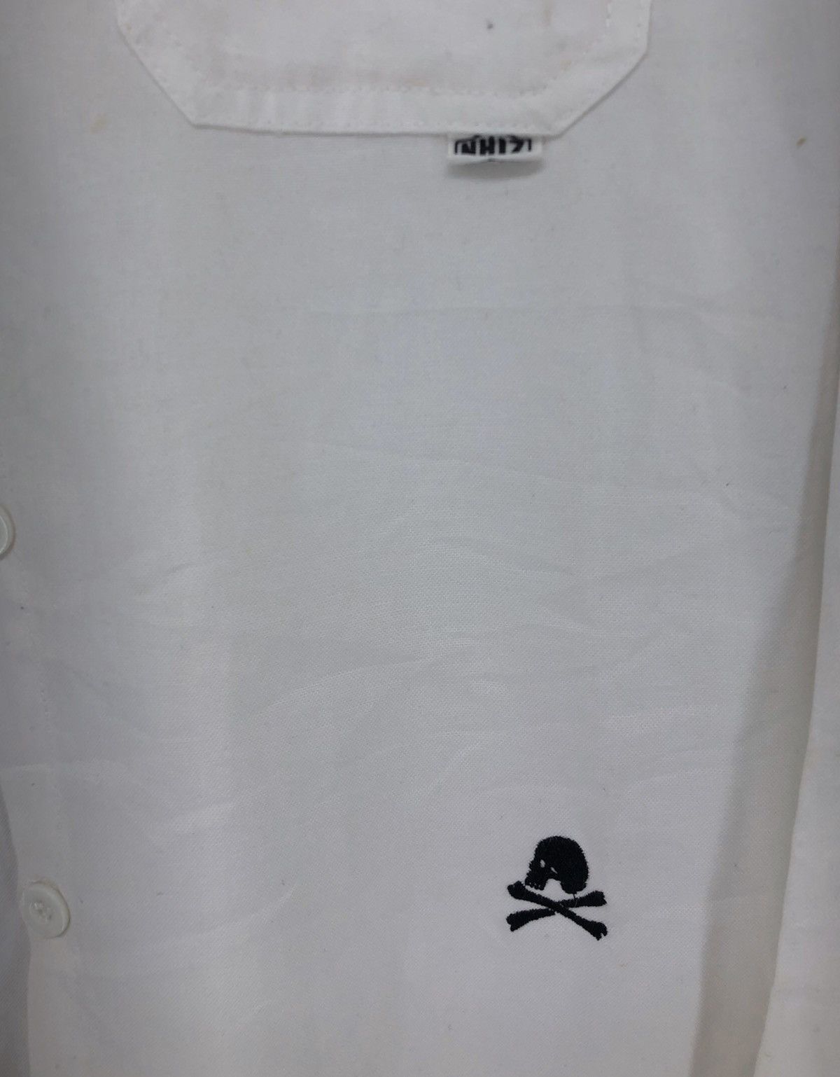 izzue NHIZ: Spellout L/S Button Up Shirt Size US XL / EU 56 / 4 - 4 Thumbnail