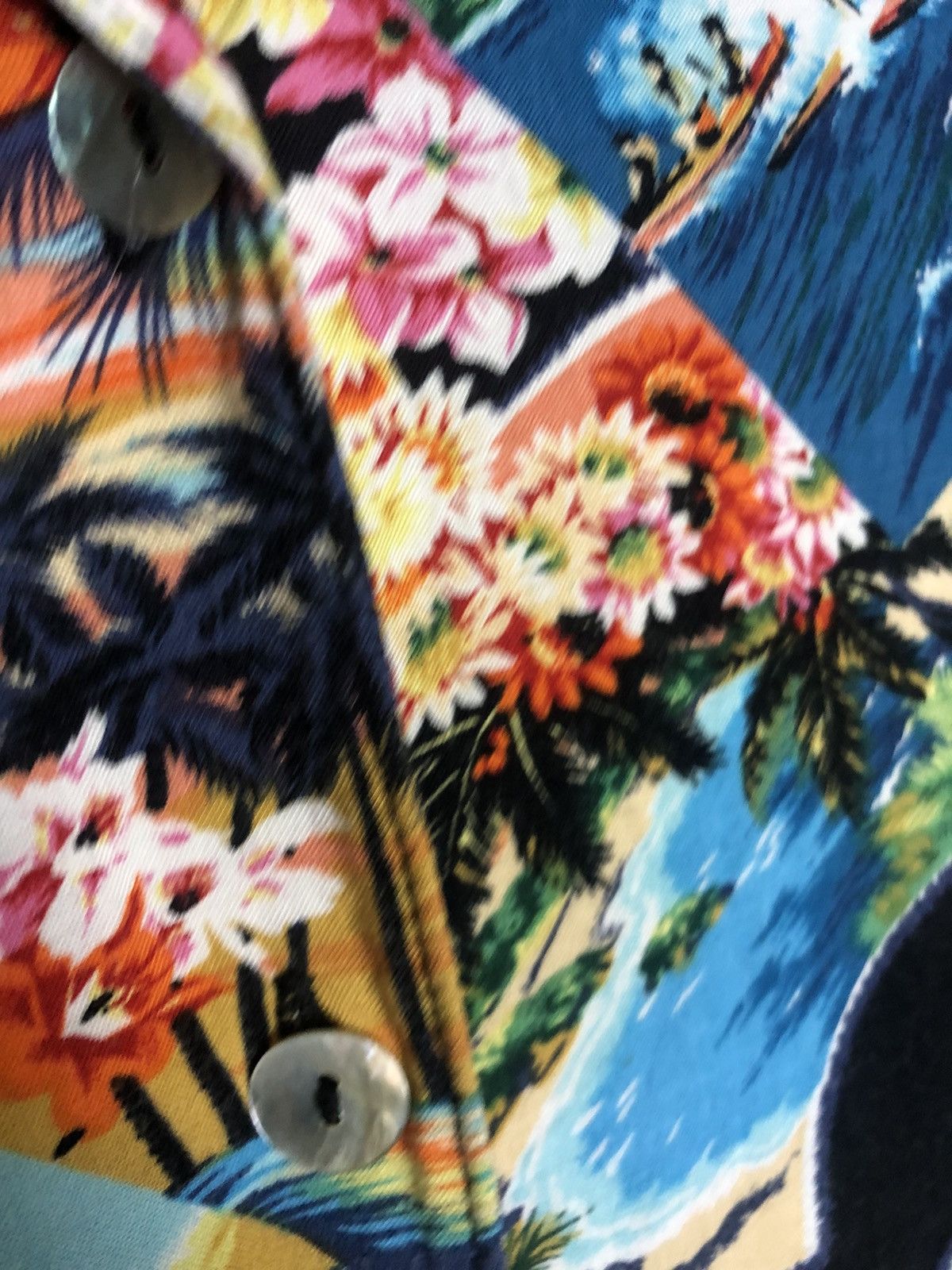 Vintage Vintage NOTATIONS Hawaiian shirt big size for Women Size ONE SIZE - 7 Thumbnail