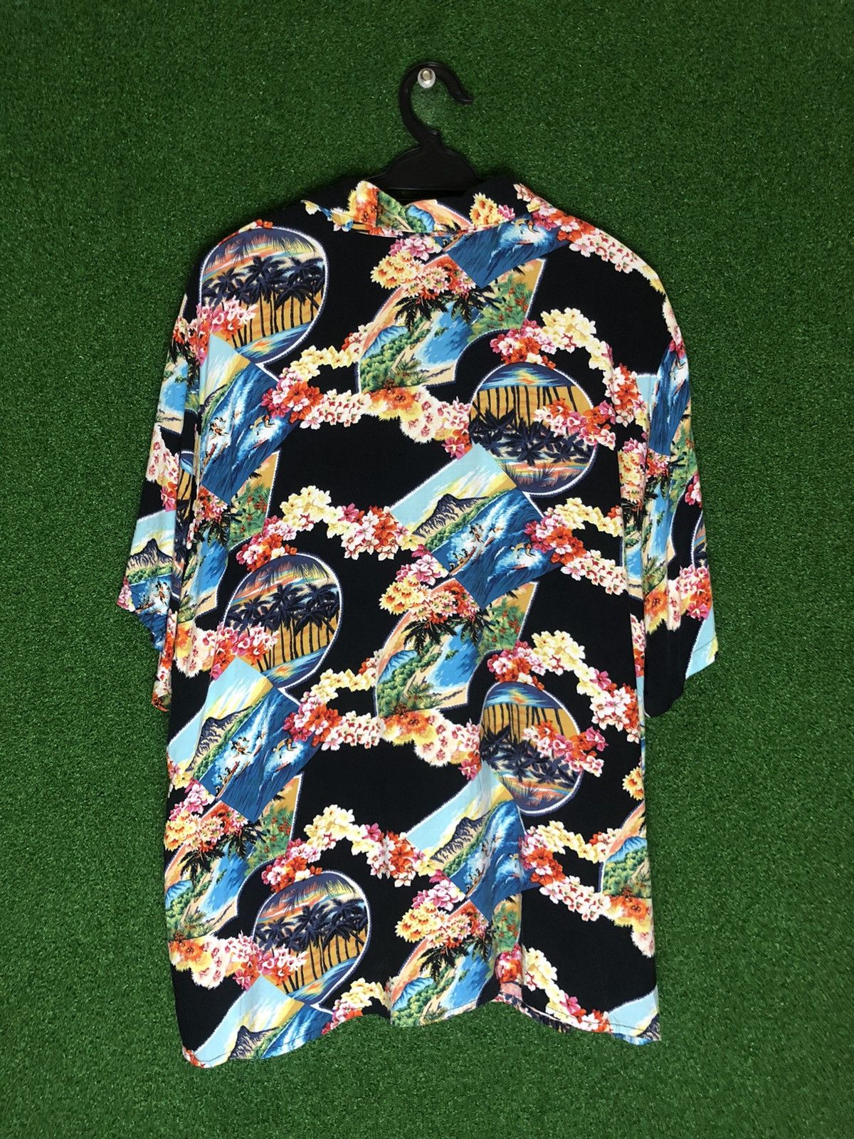 Vintage Vintage NOTATIONS Hawaiian shirt big size for Women Size ONE SIZE - 2 Thumbnail