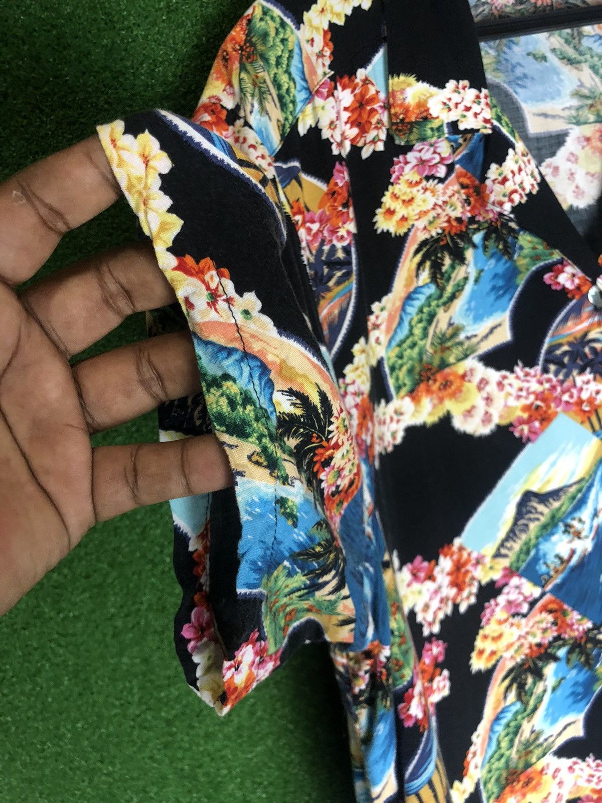 Vintage Vintage NOTATIONS Hawaiian shirt big size for Women Size ONE SIZE - 5 Thumbnail
