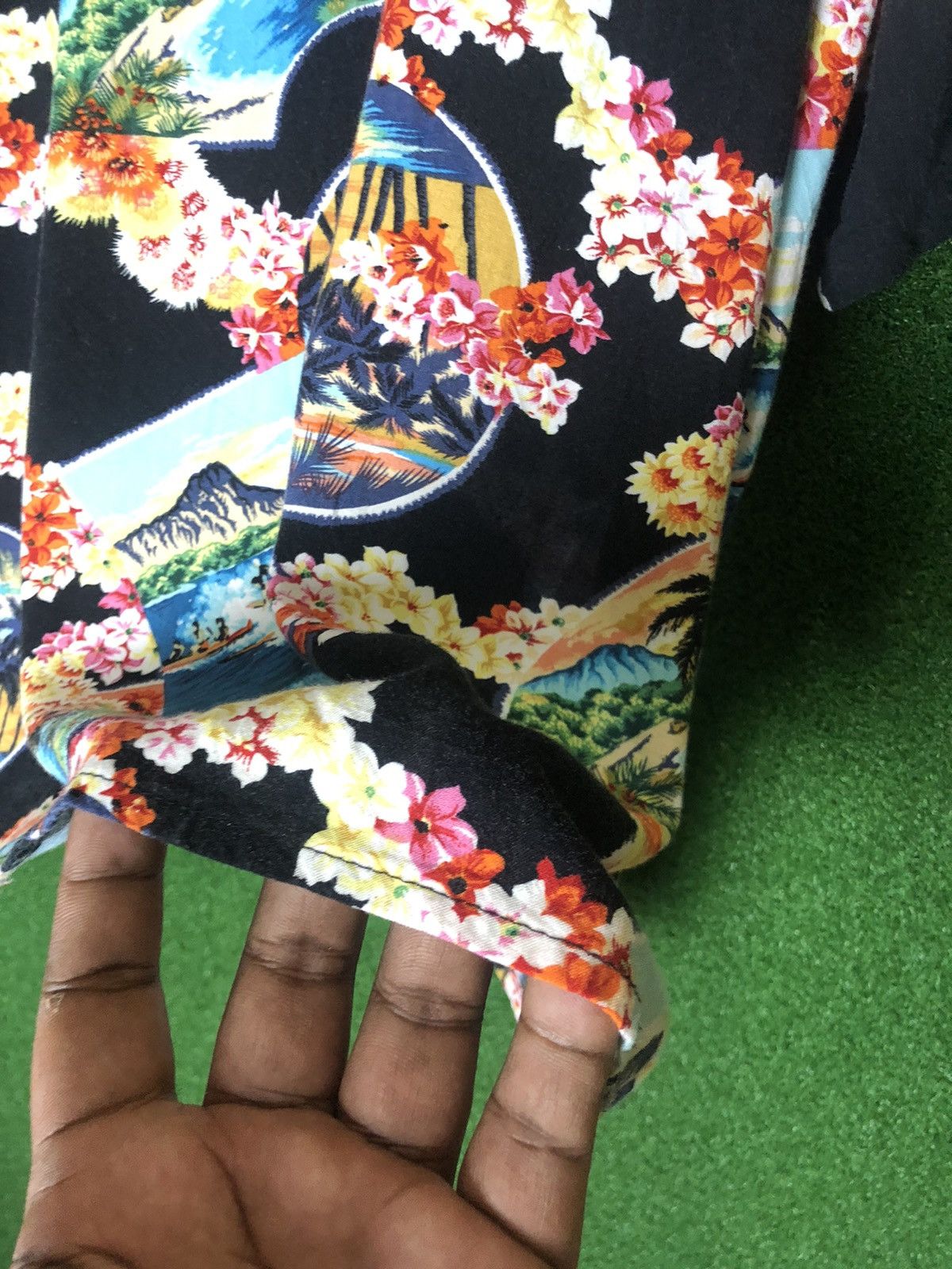 Vintage Vintage NOTATIONS Hawaiian shirt big size for Women Size ONE SIZE - 10 Thumbnail