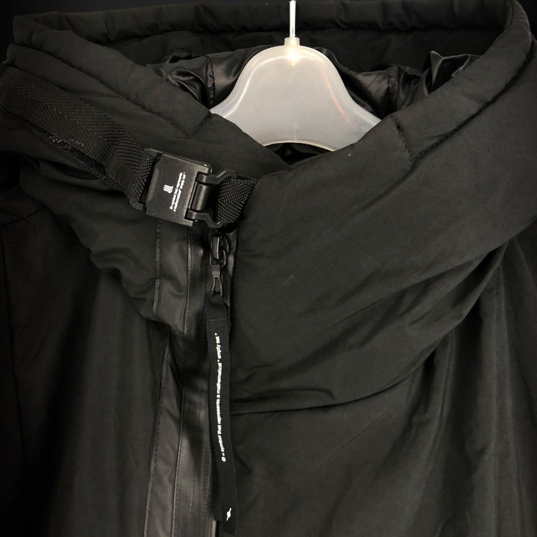 Julius NILoS Assymetric Fixed Padding Hooded Jacket - 680BLM5 Size US M / EU 48-50 / 2 - 4 Thumbnail