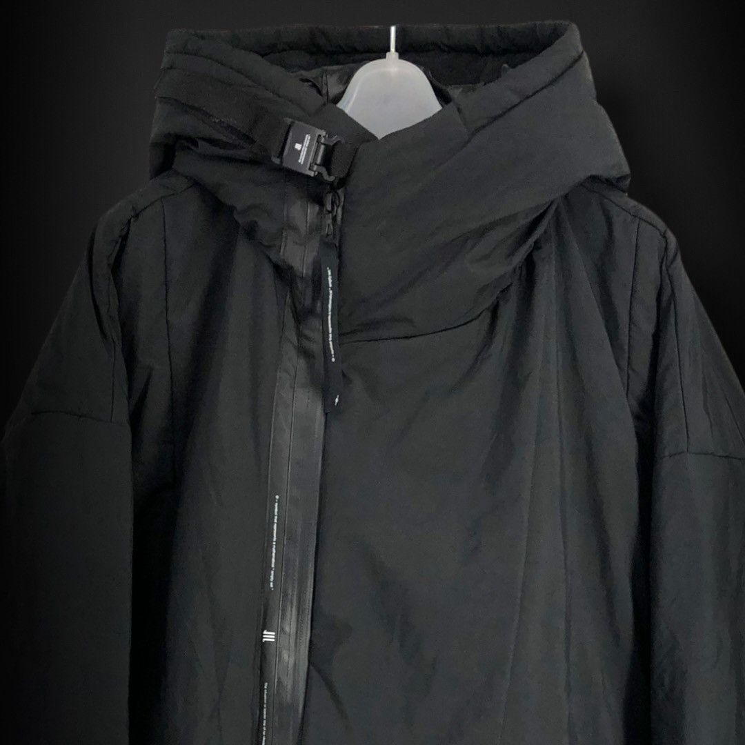 Julius NILoS Assymetric Fixed Padding Hooded Jacket - 680BLM5 Size US M / EU 48-50 / 2 - 2 Thumbnail