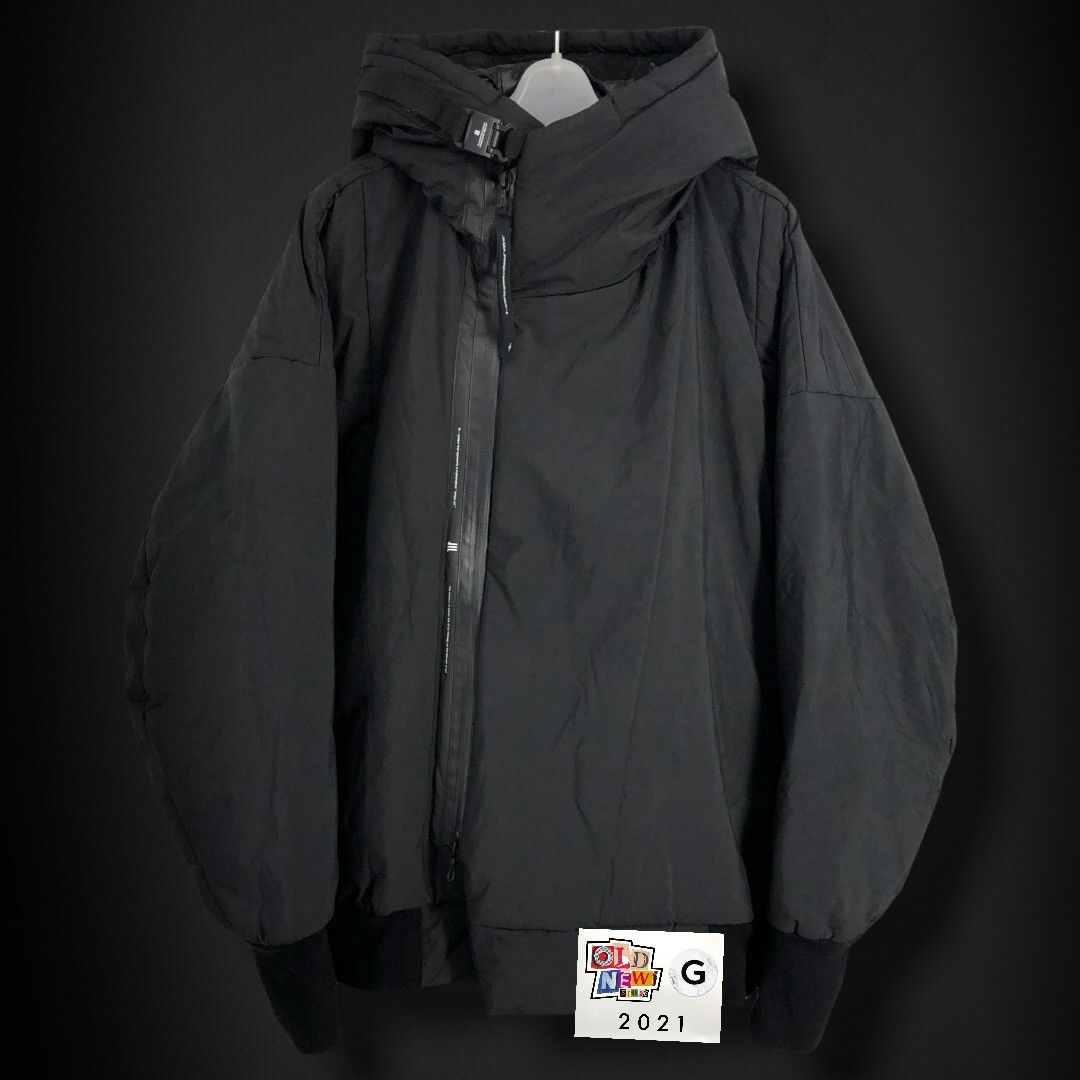 Julius NILoS Assymetric Fixed Padding Hooded Jacket - 680BLM5 Size US M / EU 48-50 / 2 - 1 Thumbnail