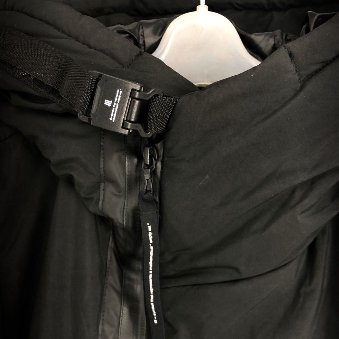 Julius NILoS Assymetric Fixed Padding Hooded Jacket - 680BLM5 Size US M / EU 48-50 / 2 - 5 Thumbnail