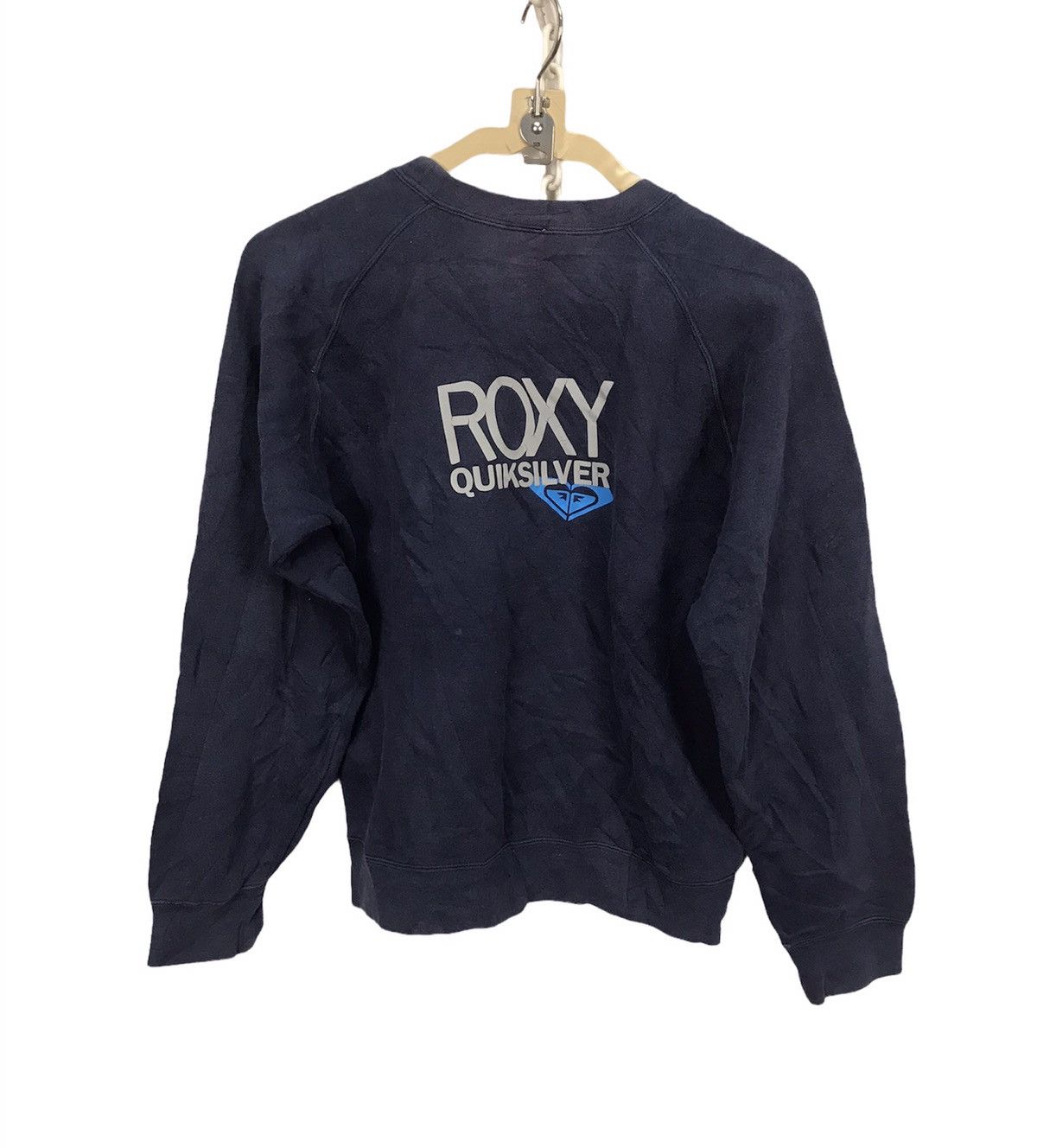 Quicksilver × Vintage Roxy quicksilver printed sweatshirt Size US S / EU 44-46 / 1 - 2 Thumbnail
