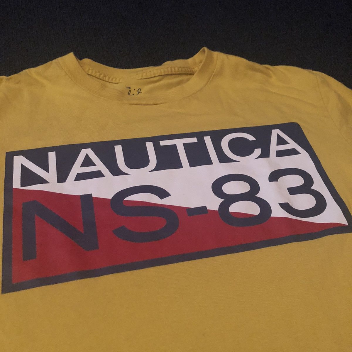 Nautica Vintage Lil Yachty Collection by Nautica NS-83 Logo Tee Size US S / EU 44-46 / 1 - 2 Thumbnail