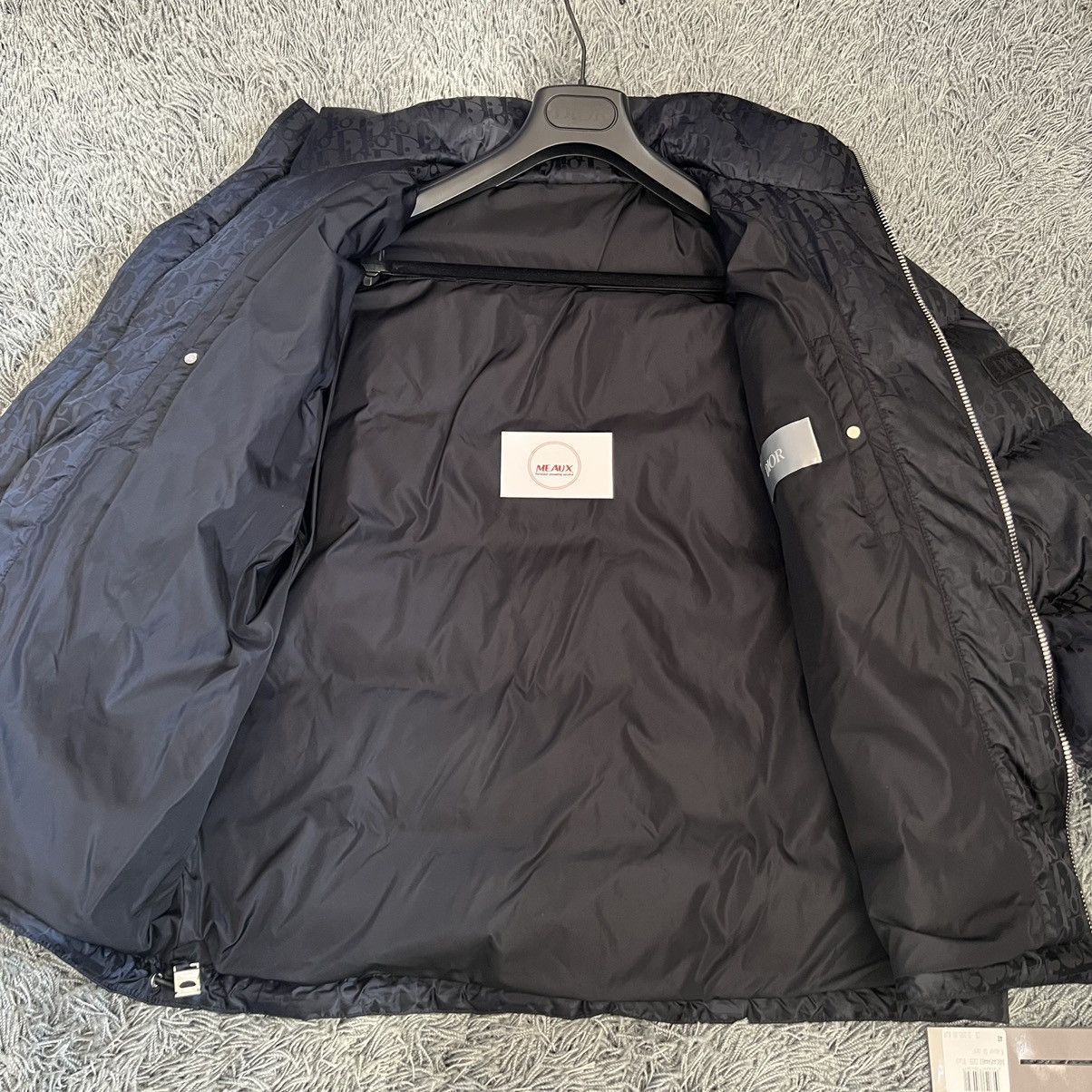 Dior Christian Dior Homme jacket black oblique 48 BNWT logo CD Size US M / EU 48-50 / 2 - 9 Thumbnail