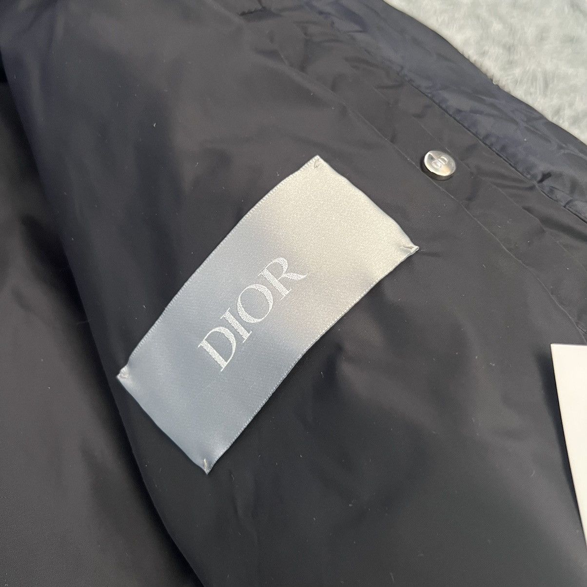 Dior Christian Dior Homme jacket black oblique 48 BNWT logo CD Size US M / EU 48-50 / 2 - 12 Thumbnail