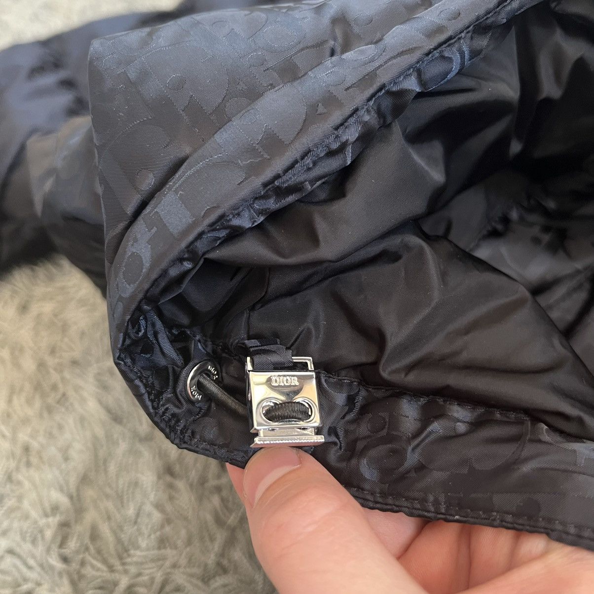 Dior Christian Dior Homme jacket black oblique 48 BNWT logo CD Size US M / EU 48-50 / 2 - 8 Thumbnail