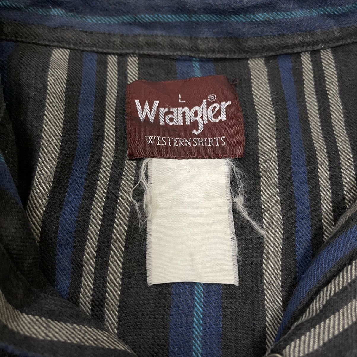 Vintage Vintage WRANGLER WESTERN button up shirt Size US L / EU 52-54 / 3 - 5 Thumbnail