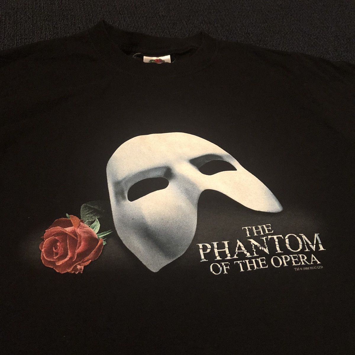 Other Vintage 1990s The Phantom of The Opera RUG Graphic Logo Tee Size US S / EU 44-46 / 1 - 2 Thumbnail