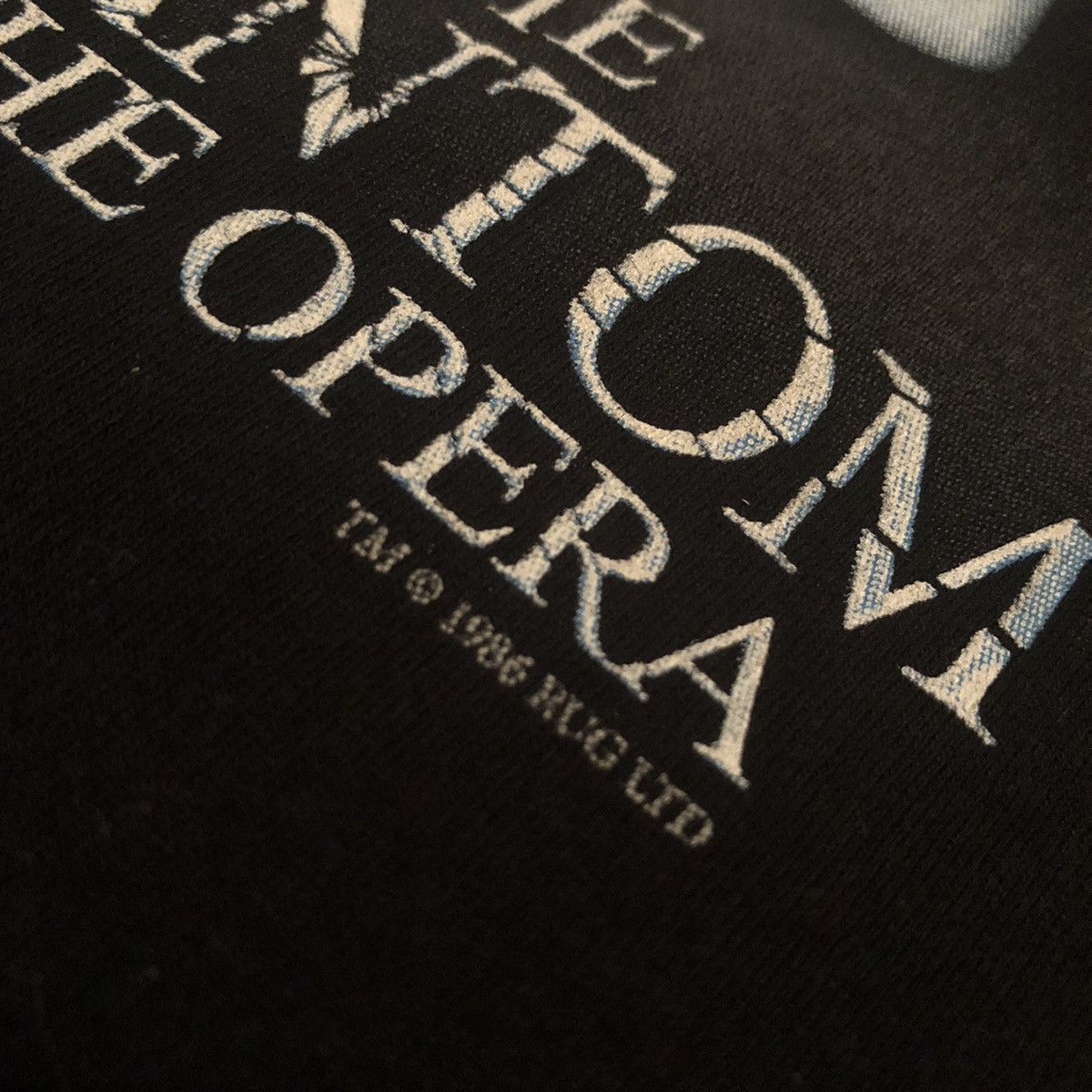 Other Vintage 1990s The Phantom of The Opera RUG Graphic Logo Tee Size US S / EU 44-46 / 1 - 4 Thumbnail