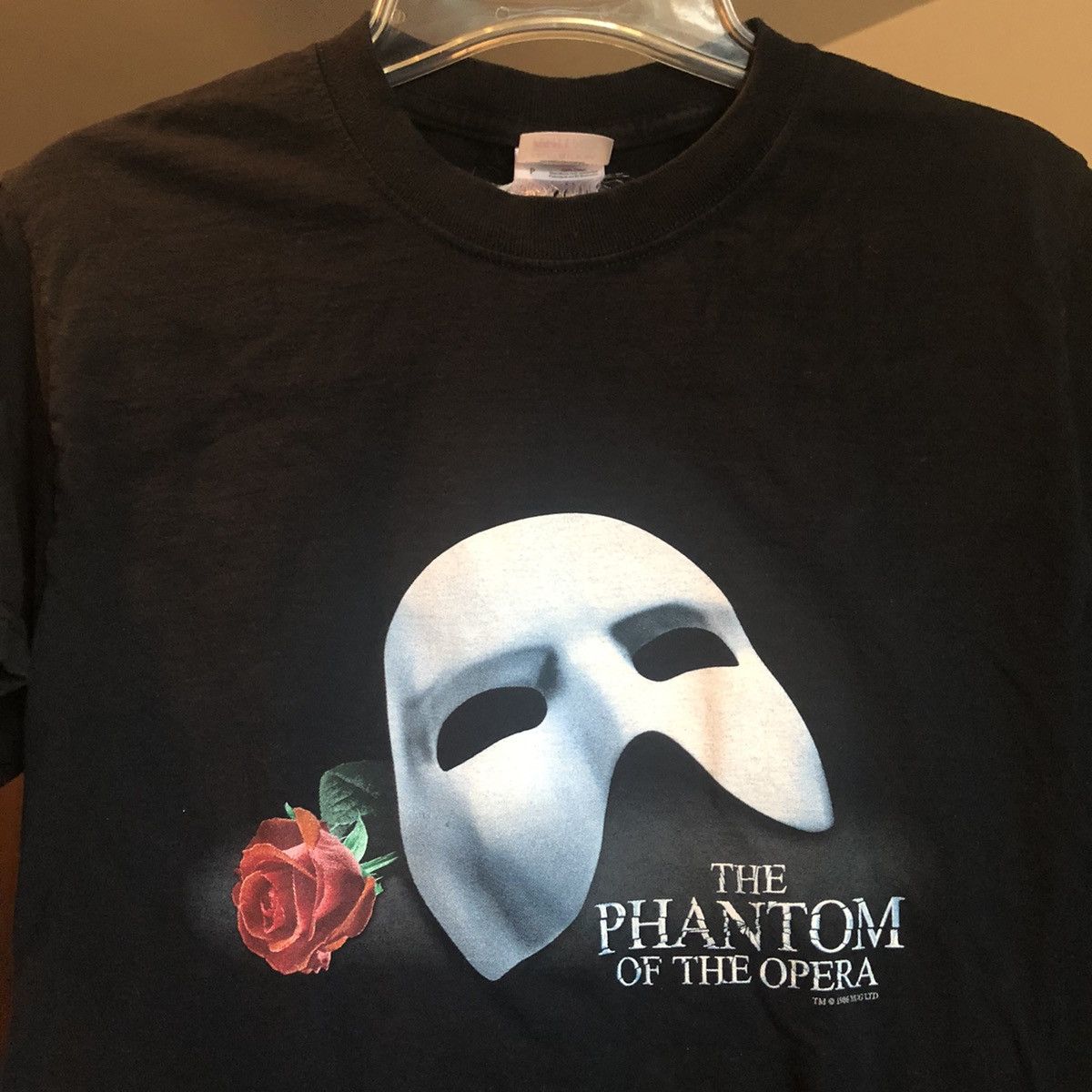 Other Vintage 1990s The Phantom of The Opera RUG Graphic Logo Tee Size US S / EU 44-46 / 1 - 1 Thumbnail