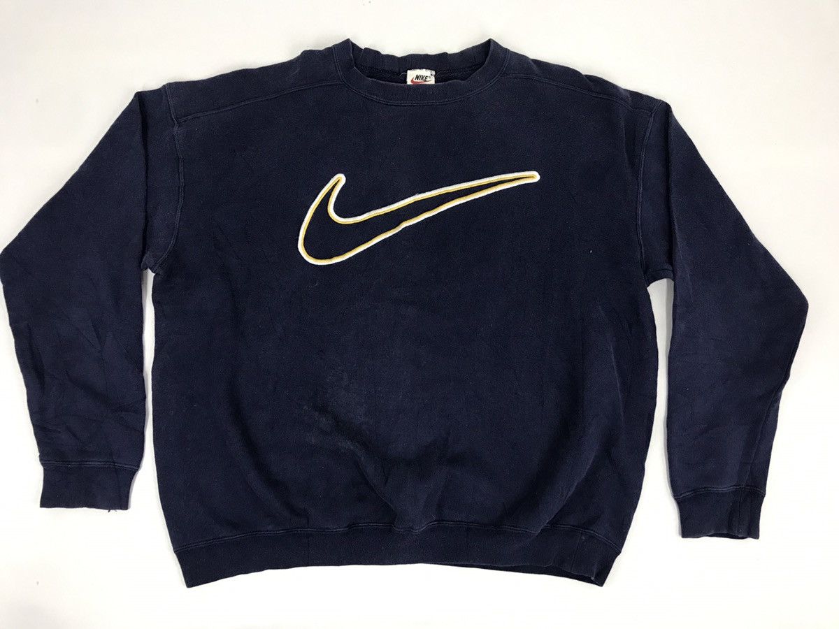 Nike Nike USA Swoosh Big Embroidery Logo Sweatshirt Size US L / EU 52-54 / 3 - 1 Thumbnail