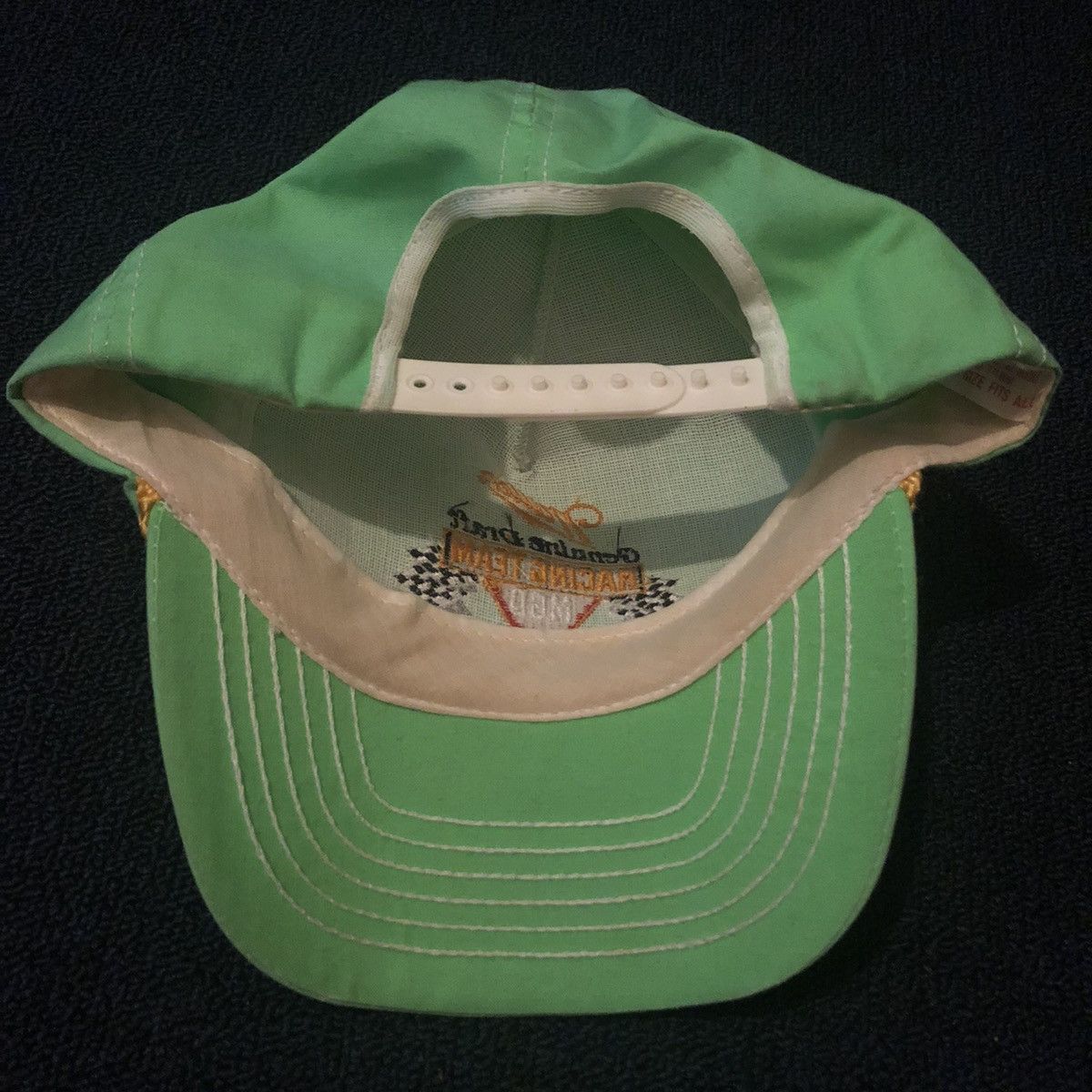 NASCAR Vintage 1990s NASCAR Genuine Draft Rusty Wallace Trucker Hat Size ONE SIZE - 3 Thumbnail