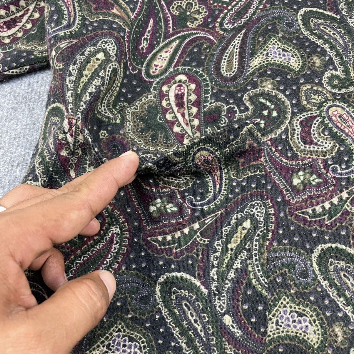 Japanese Brand × Vintage Paisley Bandana Shirt Button Up Like Kapital Style Size US M / EU 48-50 / 2 - 5 Thumbnail