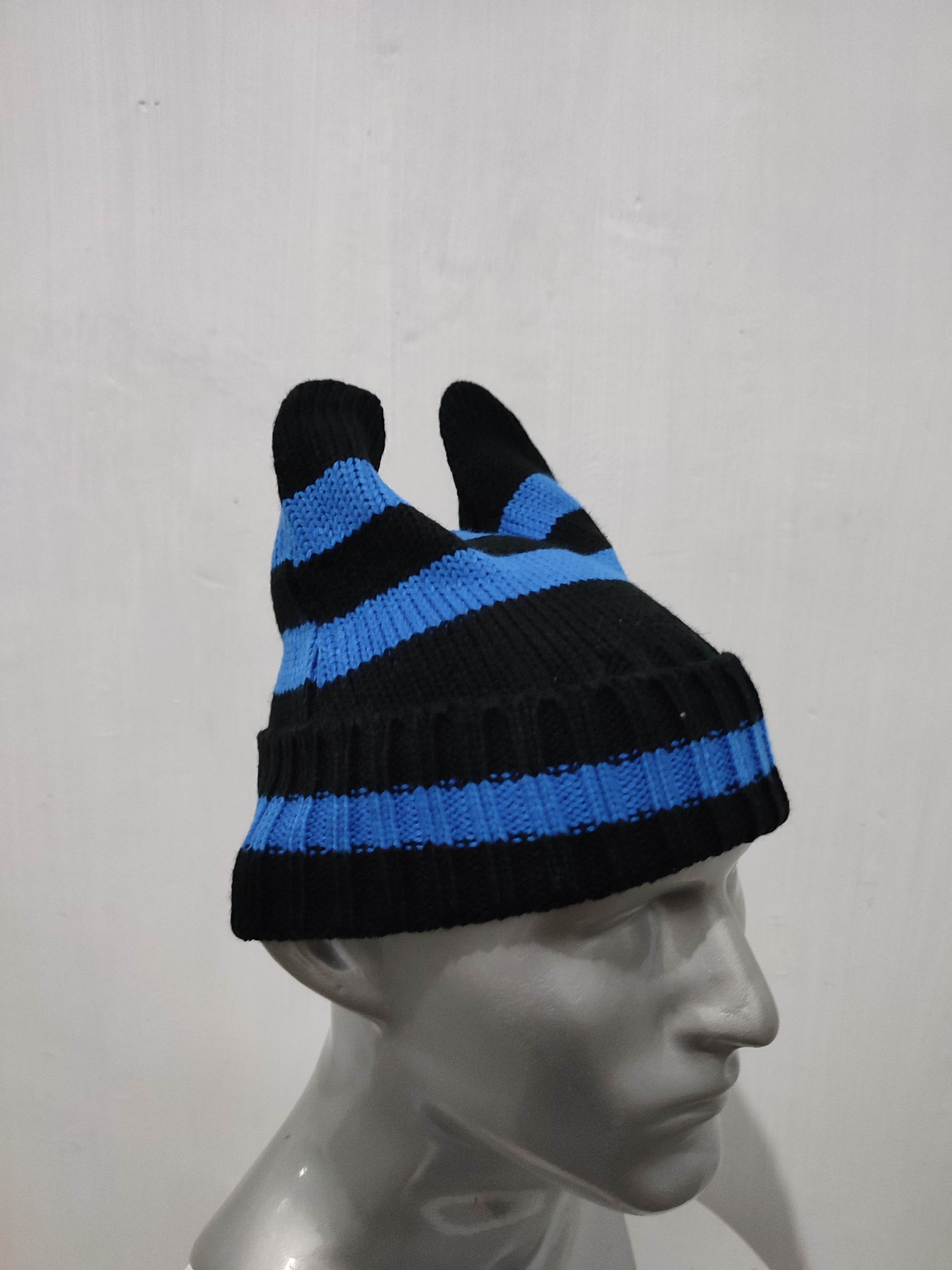 Japanese Brand 🔥Bunny Ear Devil Horn Design Beanie Hats Size ONE SIZE - 3 Thumbnail