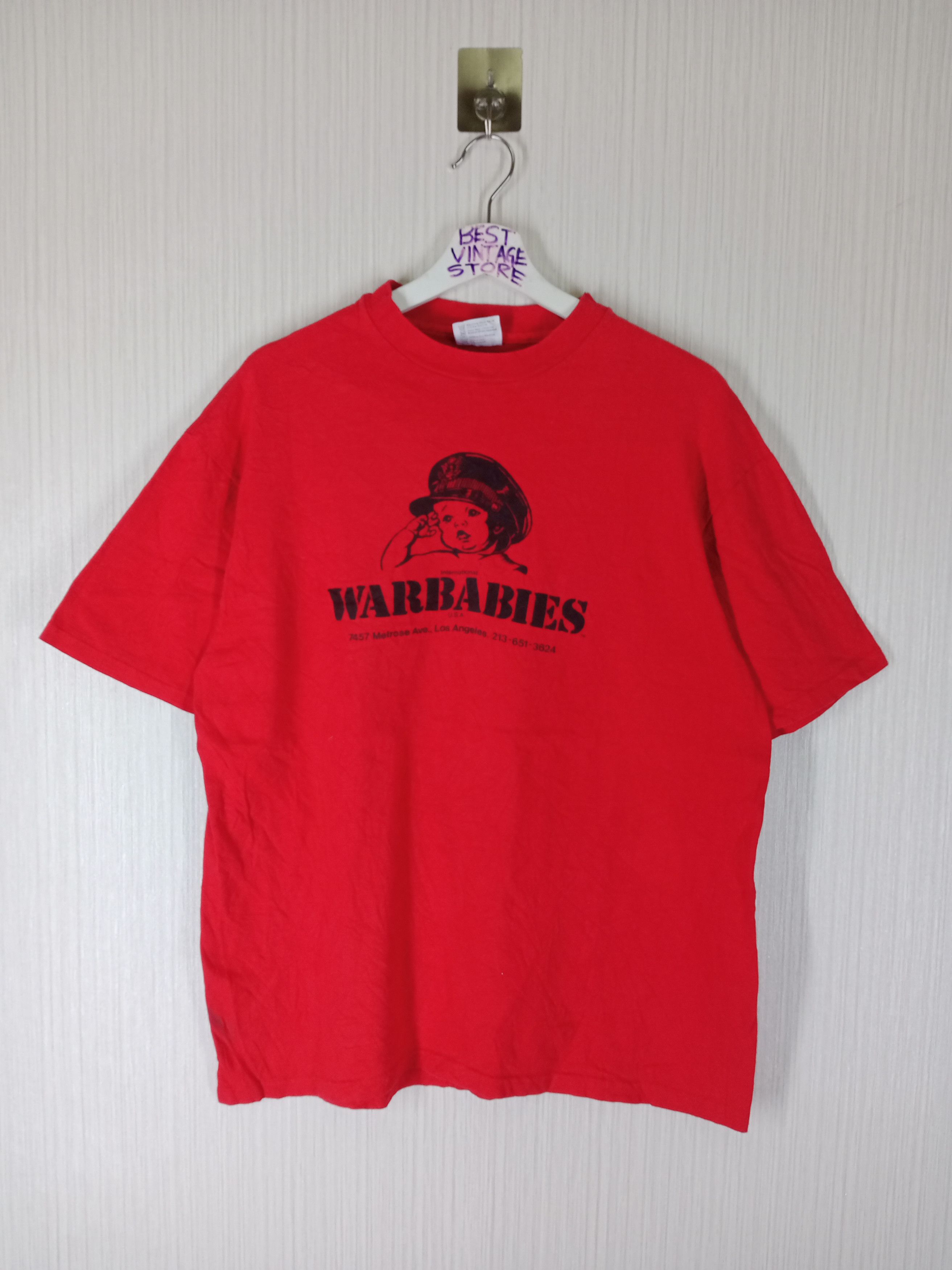 Hanes Vintage 80s War Babies Movie Tshirt Size US L / EU 52-54 / 3 - 2 Thumbnail