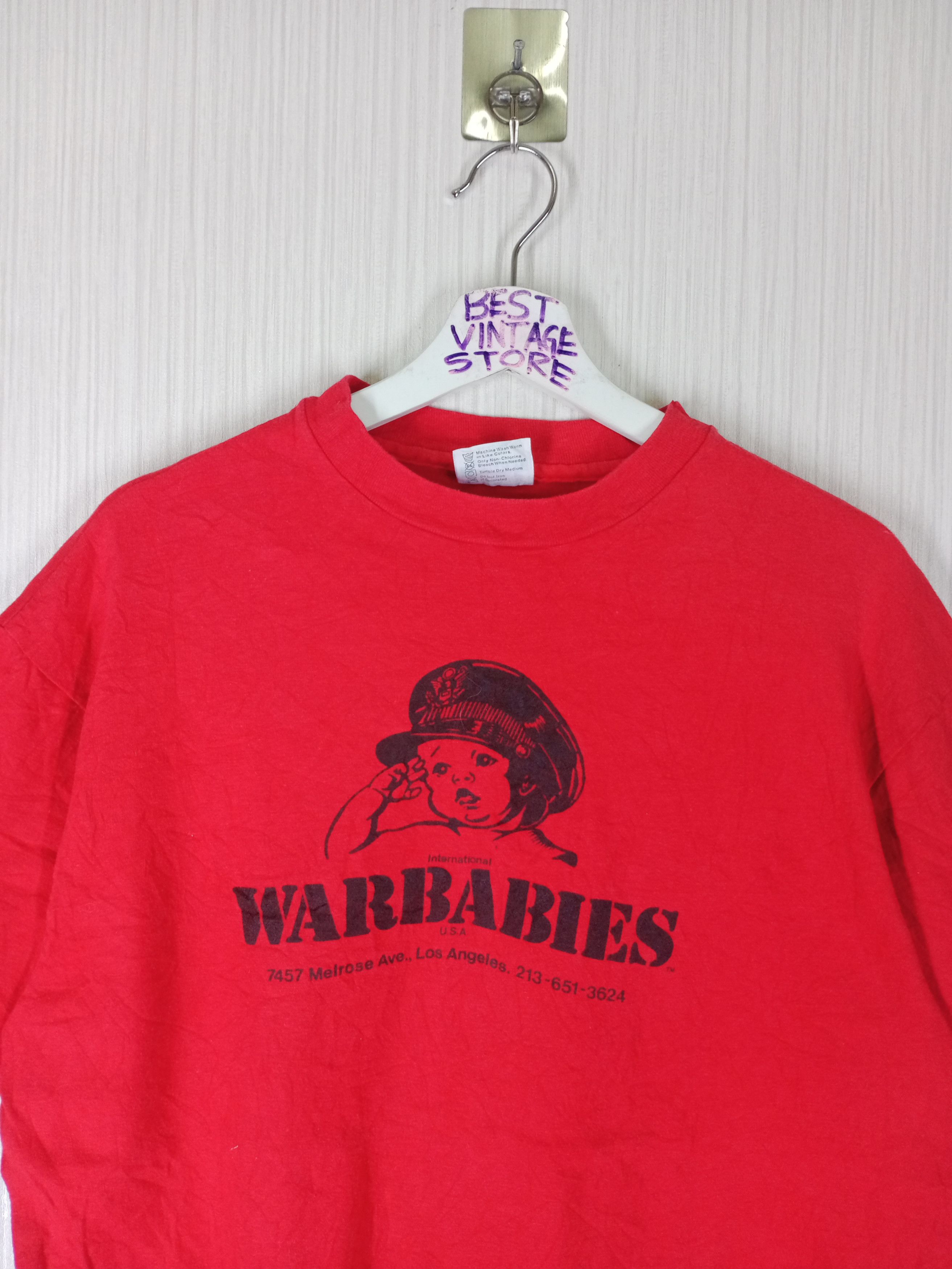 Hanes Vintage 80s War Babies Movie Tshirt Size US L / EU 52-54 / 3 - 1 Thumbnail