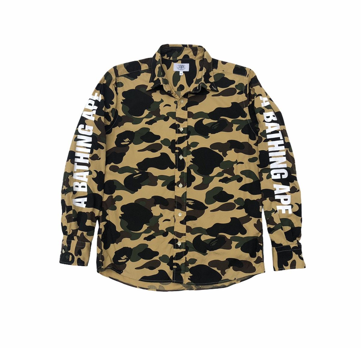 Bape 1st Camo BD Shirt Size US M / EU 48-50 / 2 - 4 Thumbnail