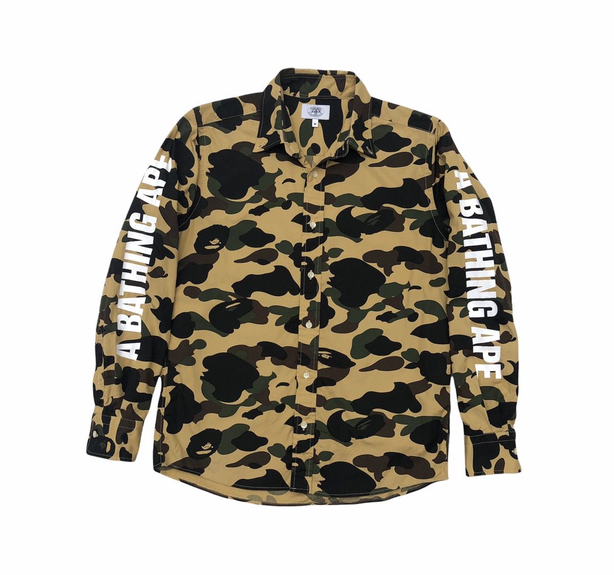 Bape 1st Camo BD Shirt Size US M / EU 48-50 / 2 - 5 Thumbnail