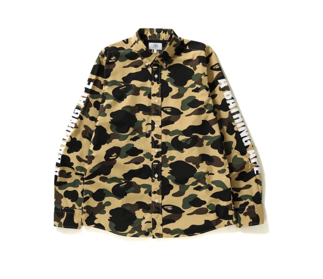 Bape 1st Camo BD Shirt Size US M / EU 48-50 / 2 - 1 Thumbnail