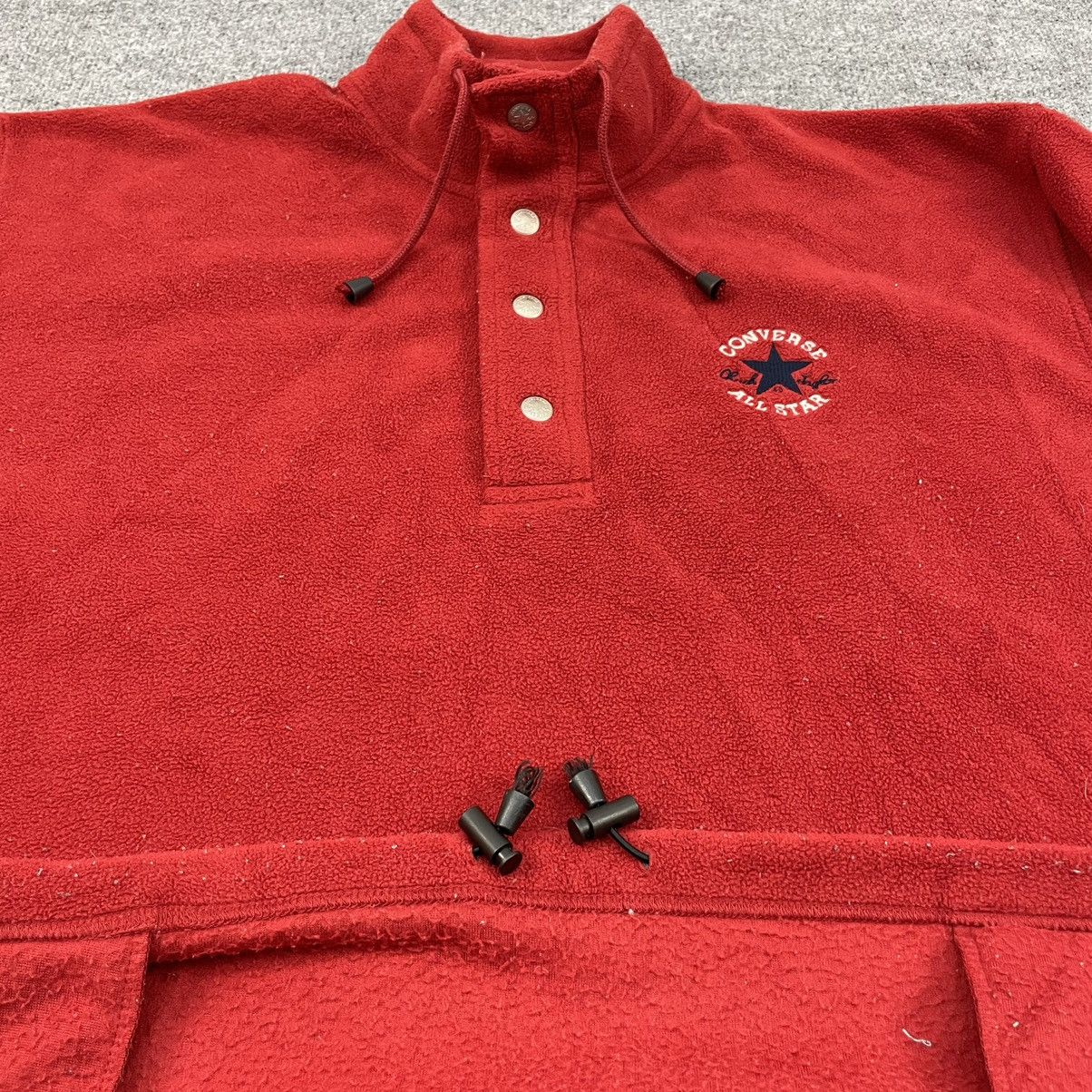 Converse × Japanese Brand × Vintage Vintage Converse Fleece Half Size US L / EU 52-54 / 3 - 11 Thumbnail