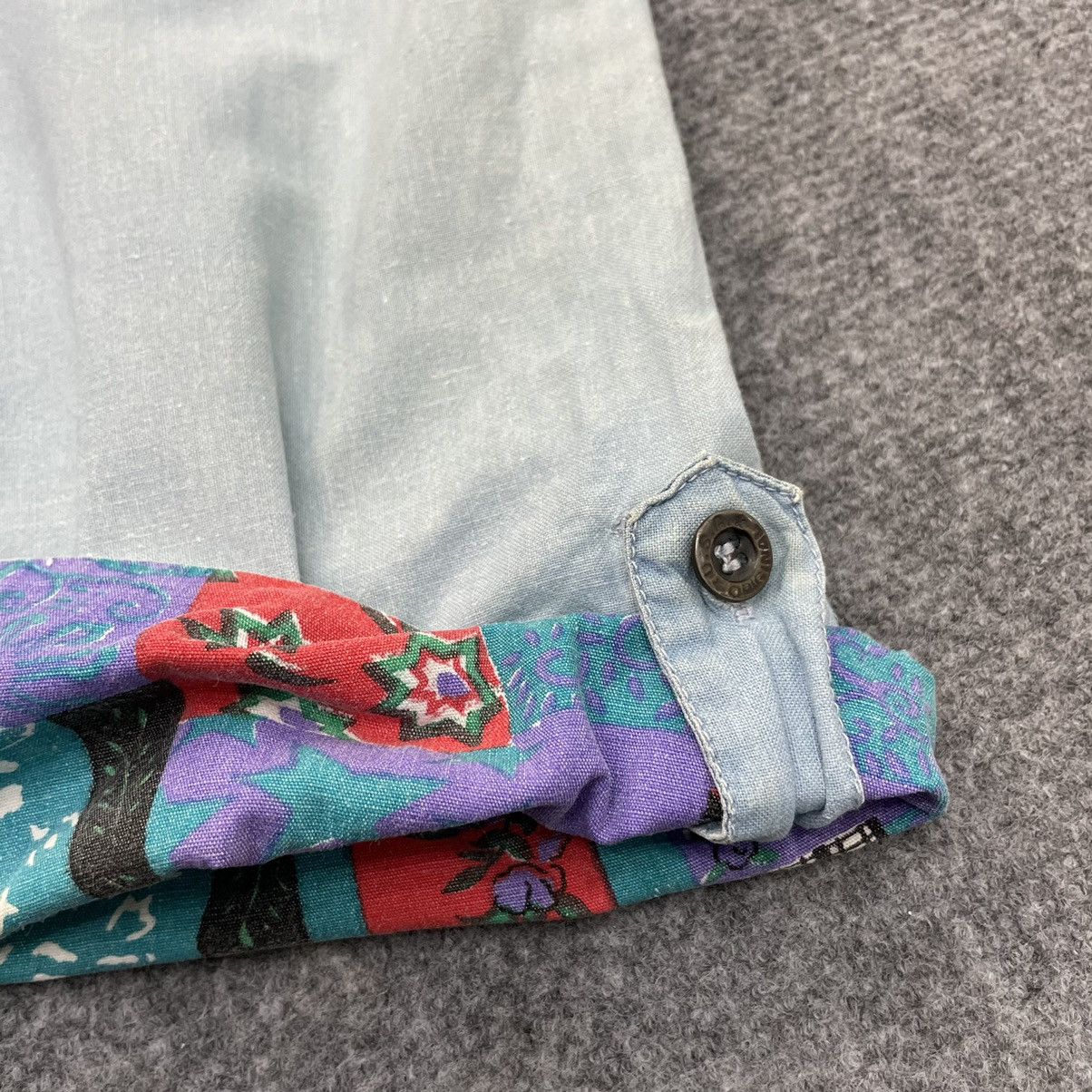 Designer × Japanese Brand × Vintage Vintage Japanese Brand Kikada Shirt Patchwork Button Up Size US L / EU 52-54 / 3 - 4 Thumbnail