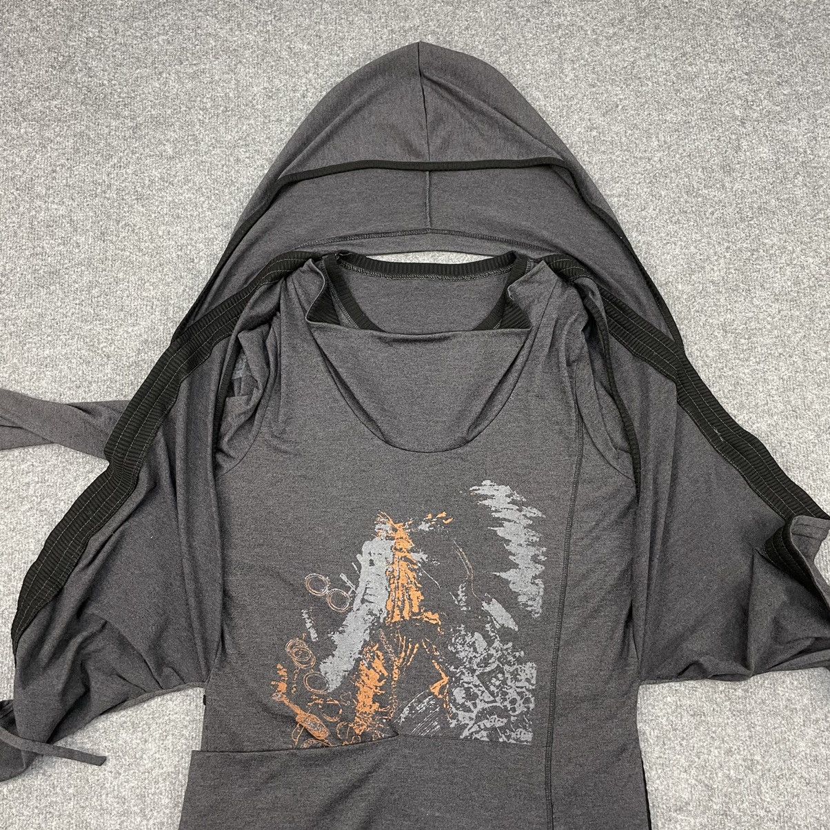 Designer × Japanese Brand Rare Japanese Designer Bondage Hoodie Sweatshirt Size US M / EU 48-50 / 2 - 9 Thumbnail