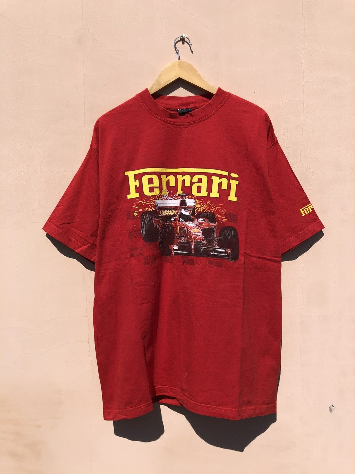 Ferrari Vintage 1999 Ferrari Formula One F1 Red Tee (Marlboro) Size US XL / EU 56 / 4 - 1 Thumbnail