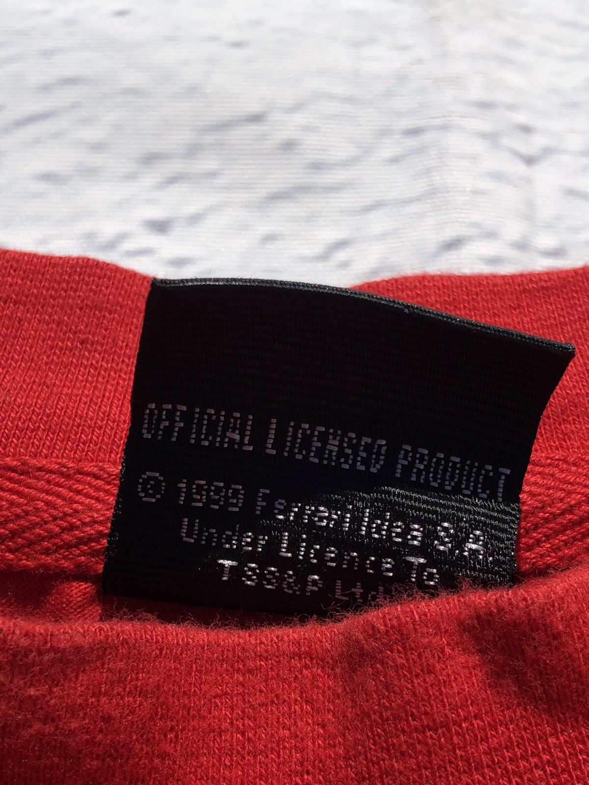 Ferrari Vintage 1999 Ferrari Formula One F1 Red Tee (Marlboro) Size US XL / EU 56 / 4 - 15 Thumbnail