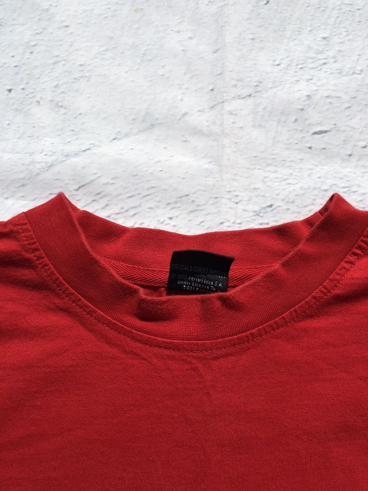 Ferrari Vintage 1999 Ferrari Formula One F1 Red Tee (Marlboro) Size US XL / EU 56 / 4 - 13 Thumbnail