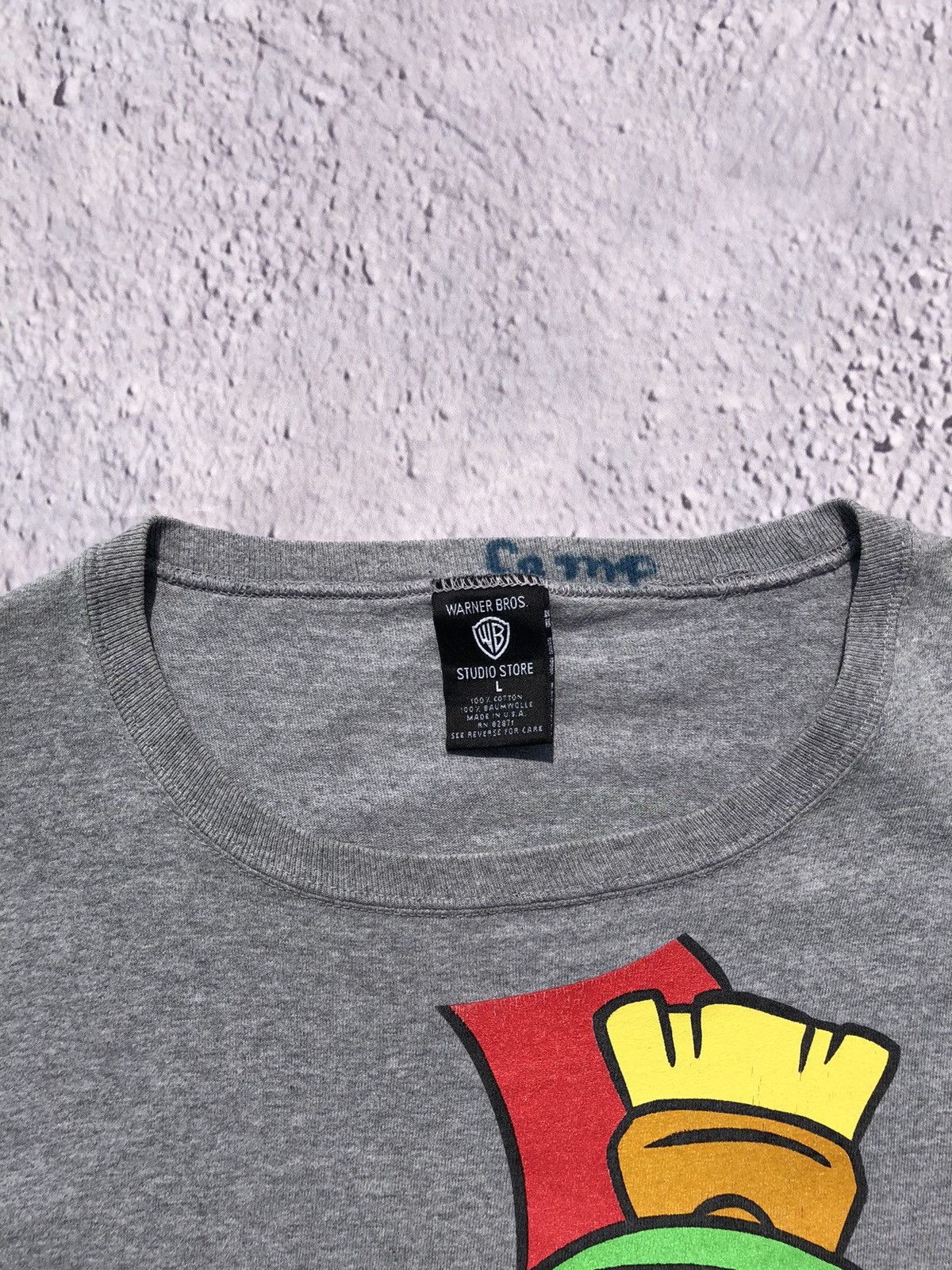 Cartoon Network Vintage 1997 Marvin the Martian Lonney Tunes (Bugs Bunny) Size US L / EU 52-54 / 3 - 15 Thumbnail
