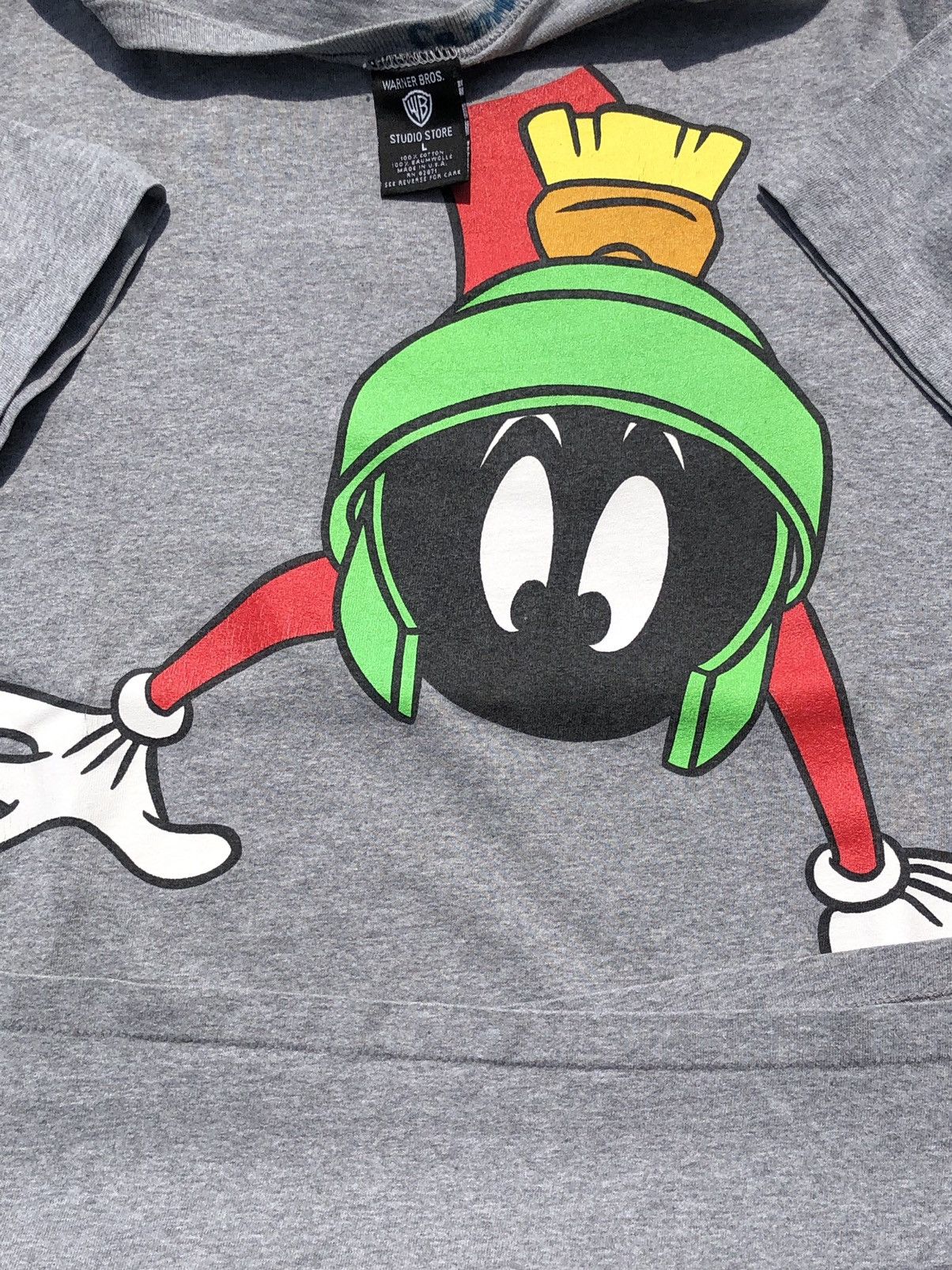 Cartoon Network Vintage 1997 Marvin the Martian Lonney Tunes (Bugs Bunny) Size US L / EU 52-54 / 3 - 5 Thumbnail