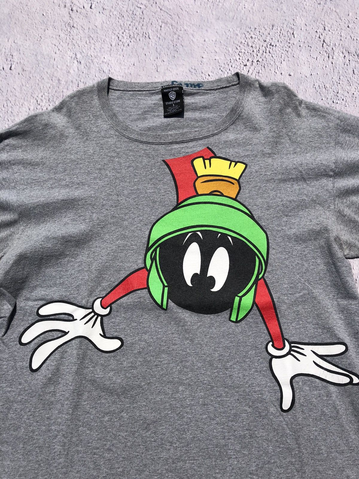 Cartoon Network Vintage 1997 Marvin the Martian Lonney Tunes (Bugs Bunny) Size US L / EU 52-54 / 3 - 7 Thumbnail